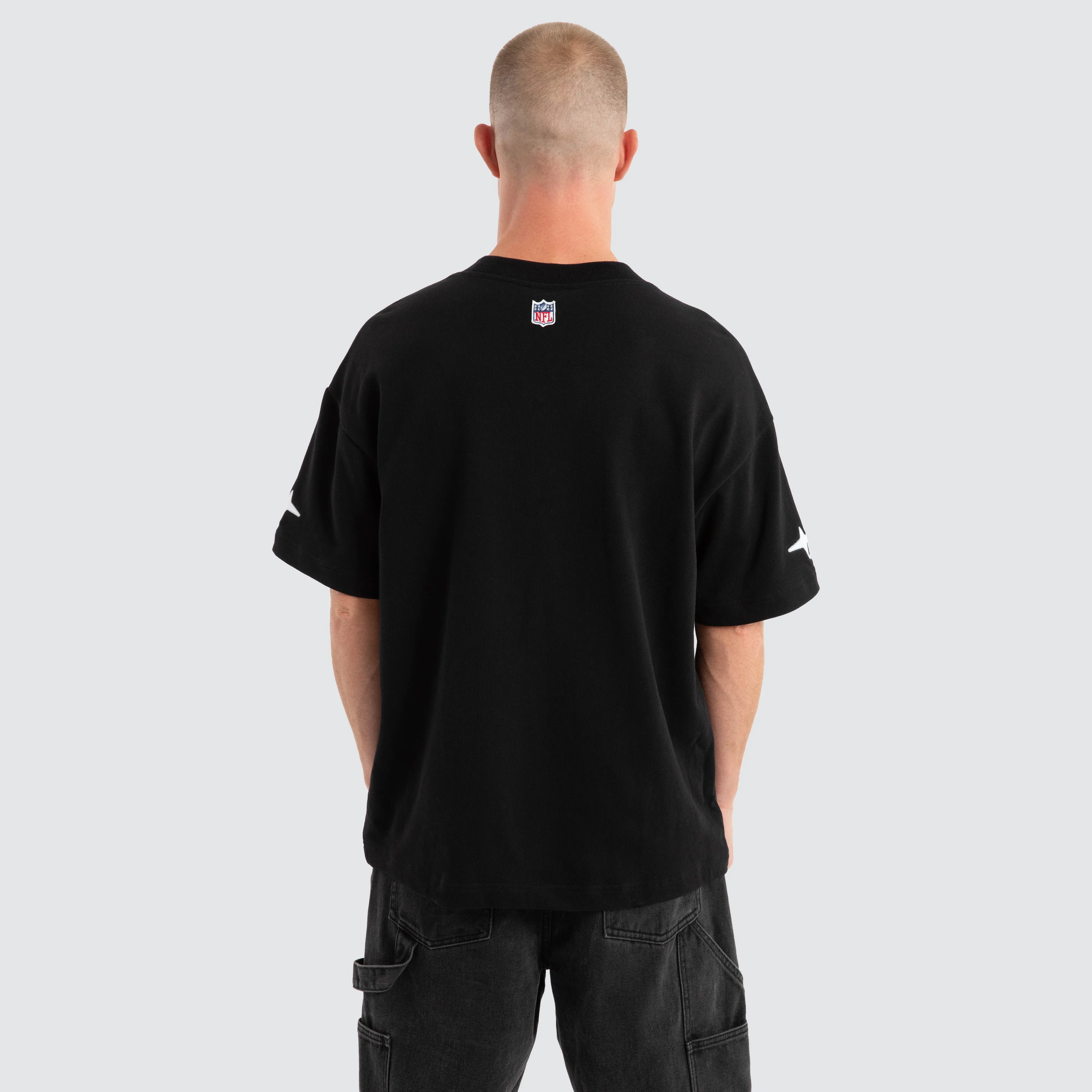 Las Vegas Raiders Coach Loopback Tee Jet Black sold by Neverland product image thumbnail 2