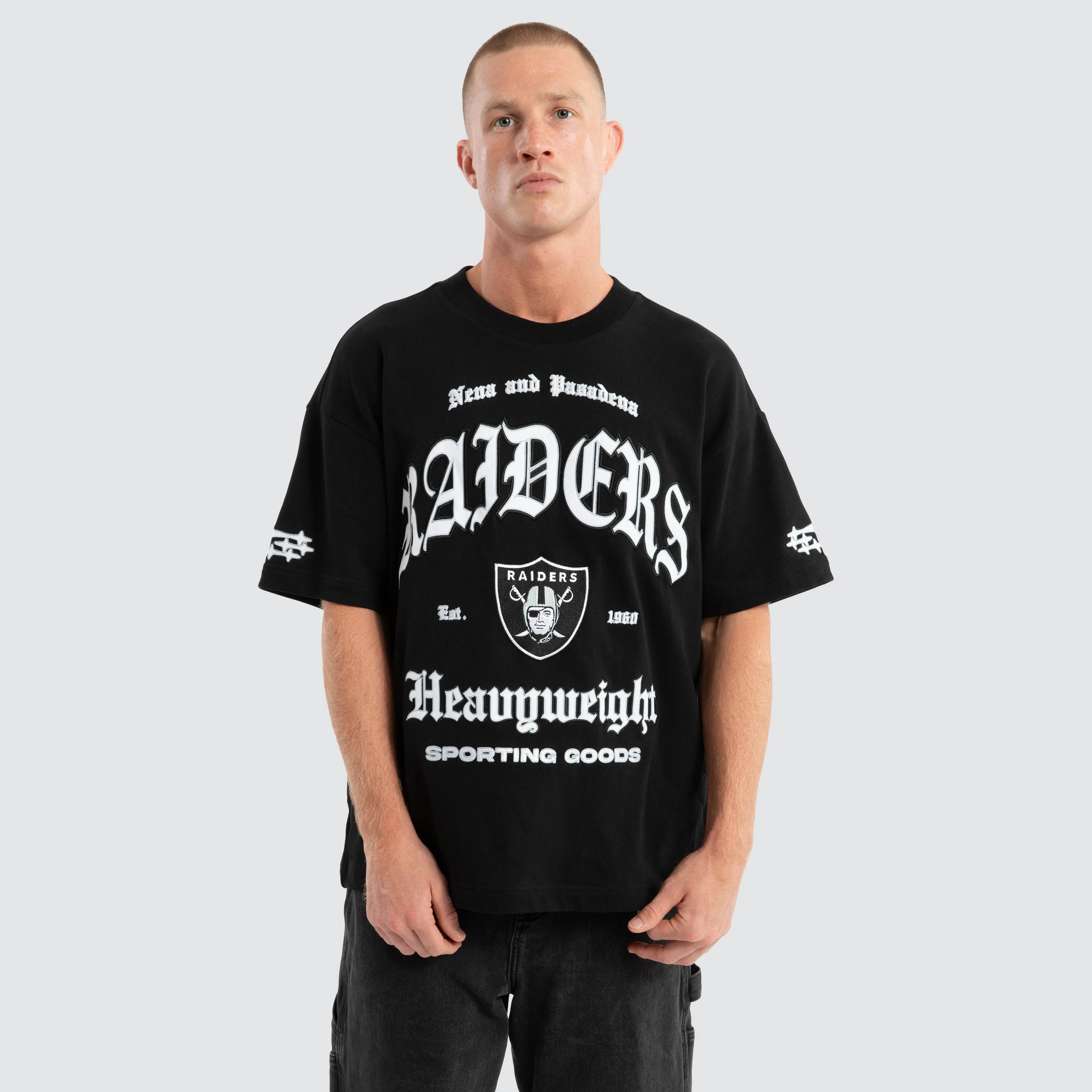 Las Vegas Raiders Coach Loopback Tee Jet Black sold by Neverland product image thumbnail 5
