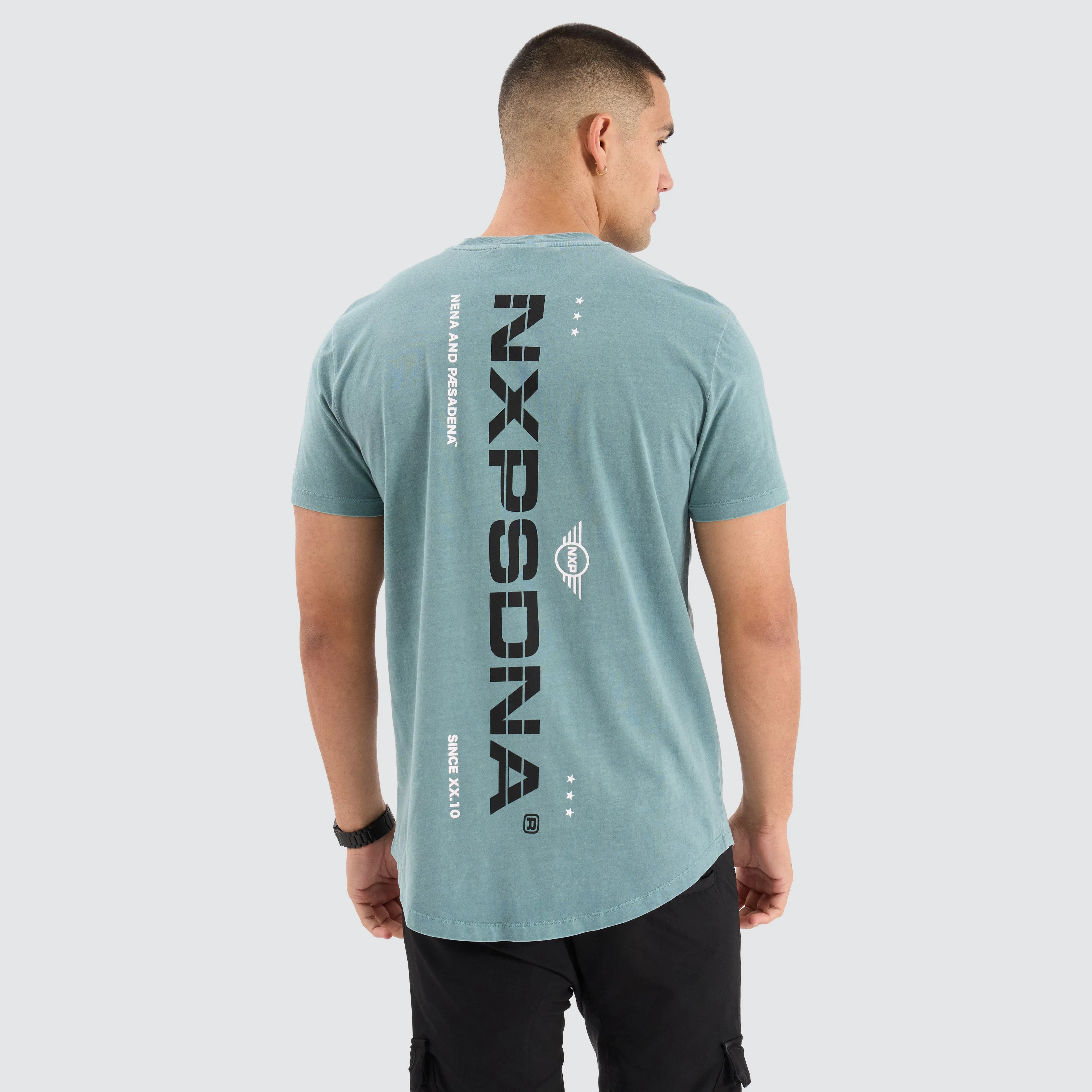 Steed Dual Curved Tee Pigment Trooper sold by Neverland