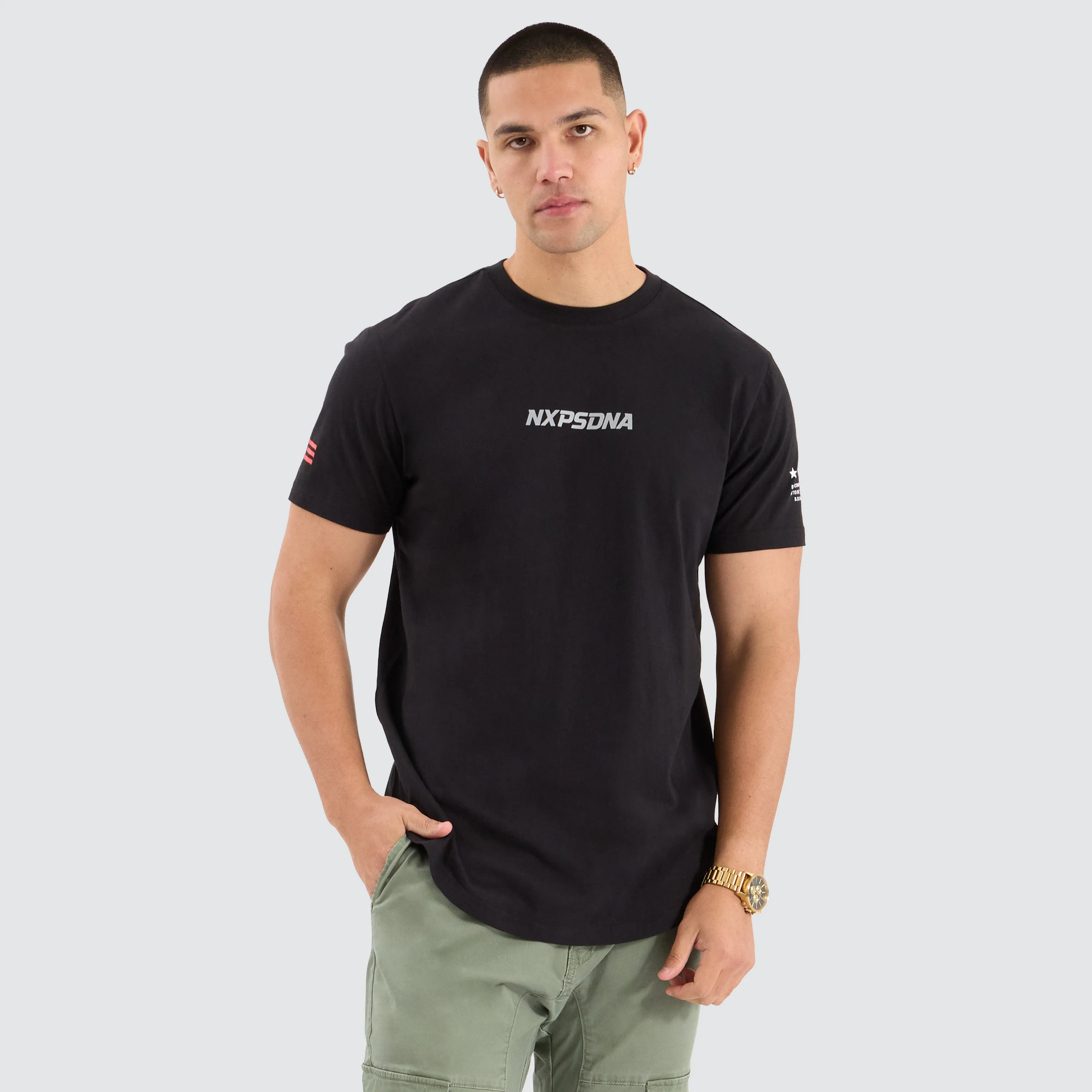 Stetson Dual Curved Tee Black/Asphalt sold by Neverland product image thumbnail 3