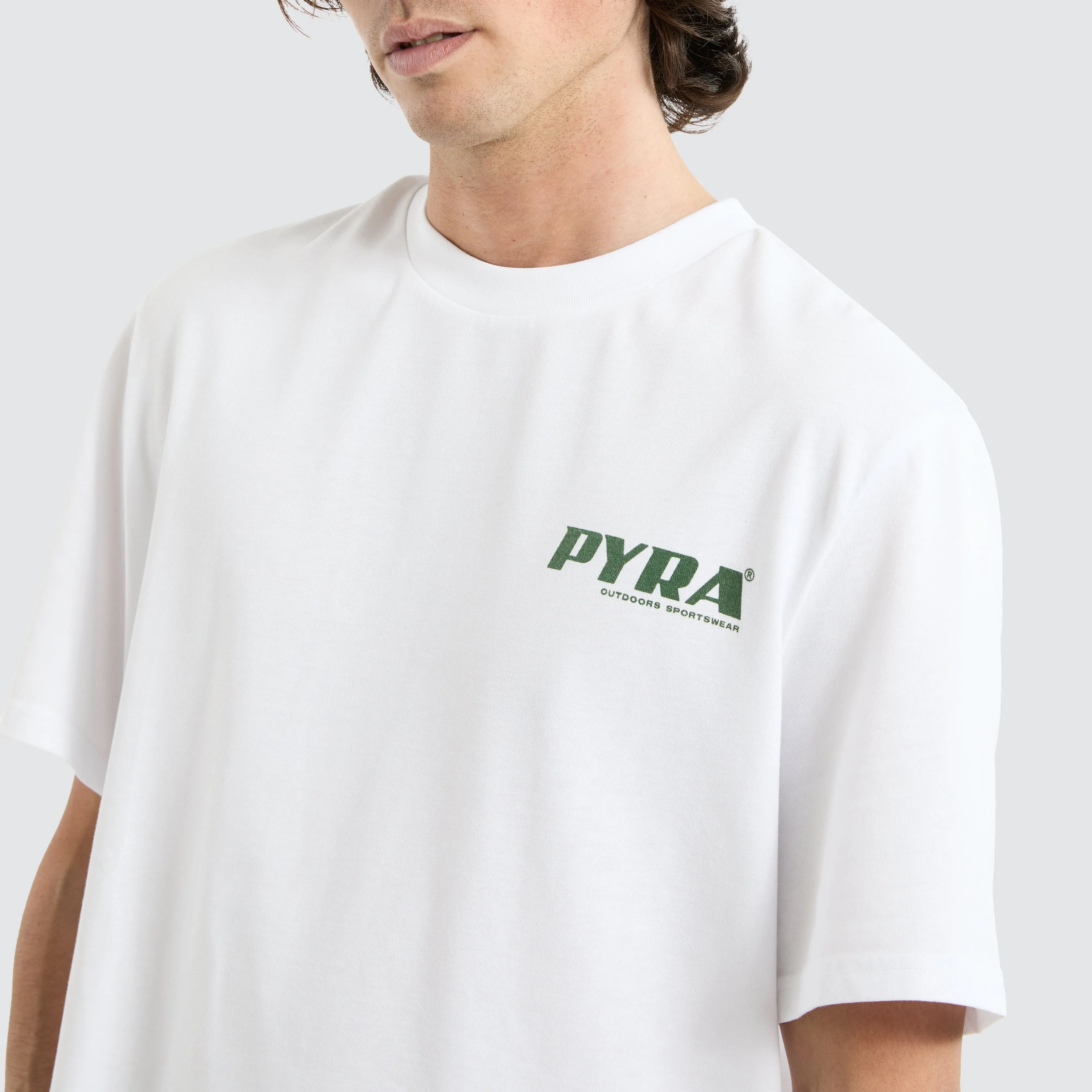Version Oversized Tee White sold by Neverland product image thumbnail 5
