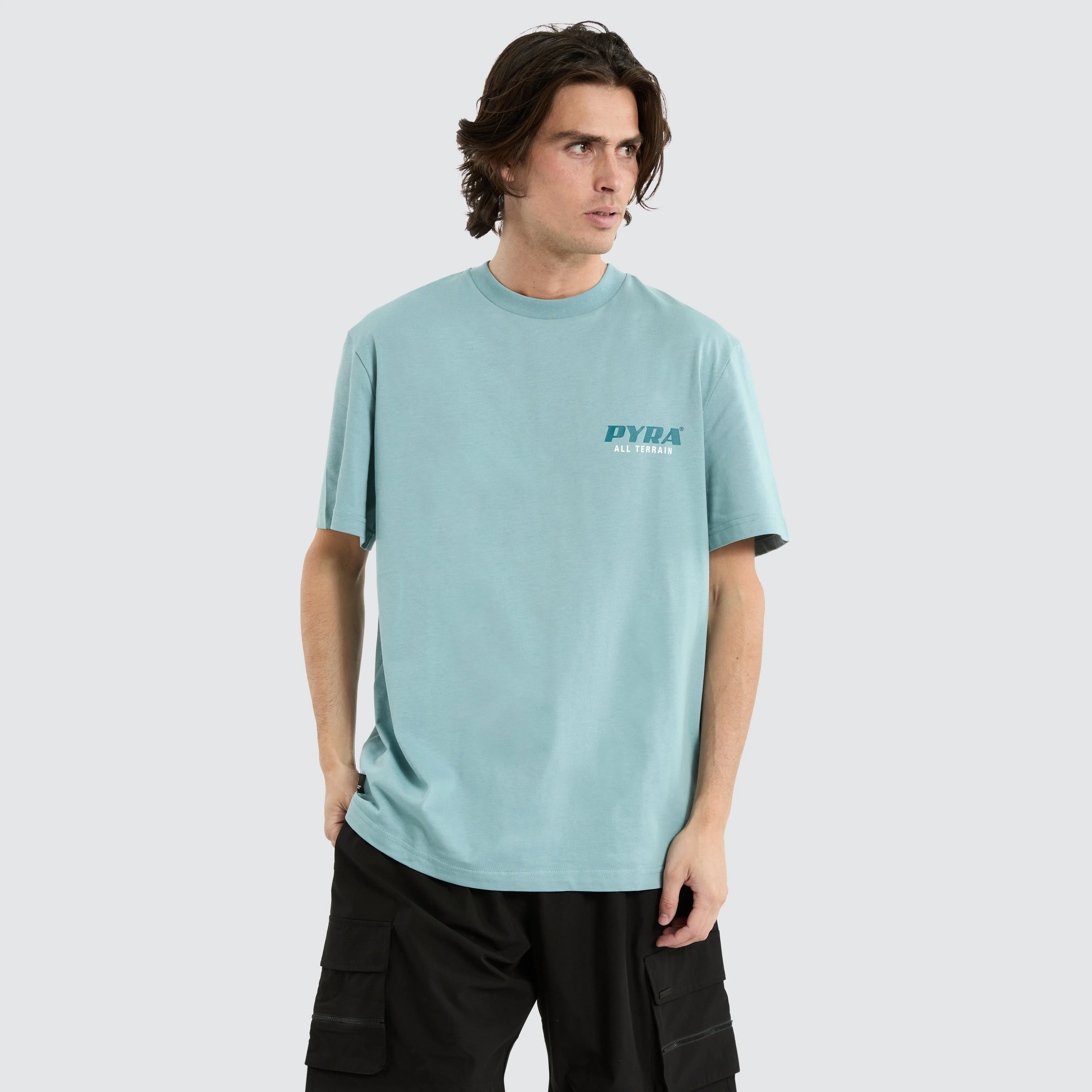 All Terrain Tee Smoke sold by Neverland