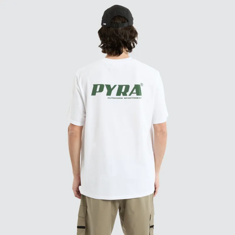 Outdoors Box Tee Green sold by Neverland