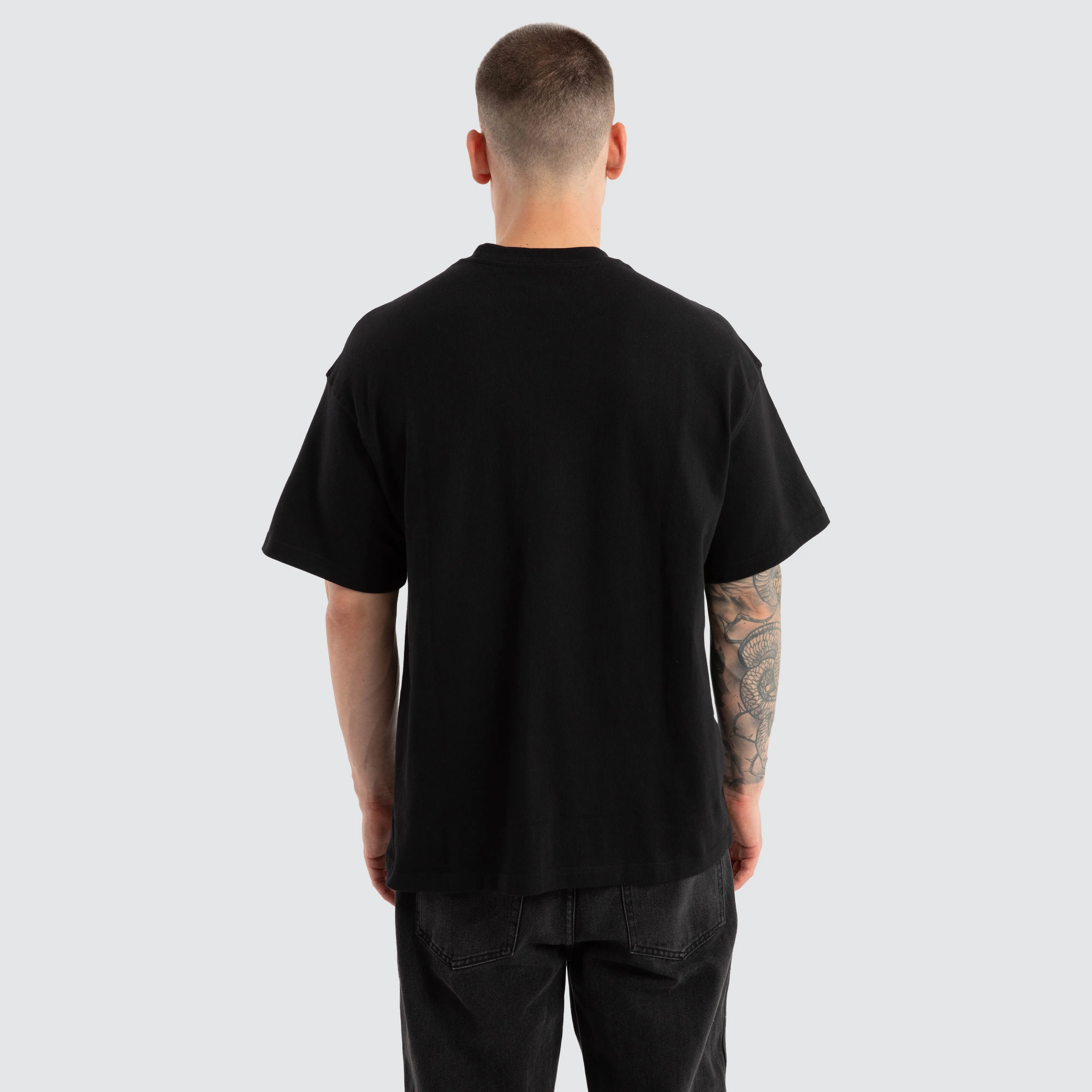 Tiger Relaxed Tee Black sold by Neverland product image thumbnail 3