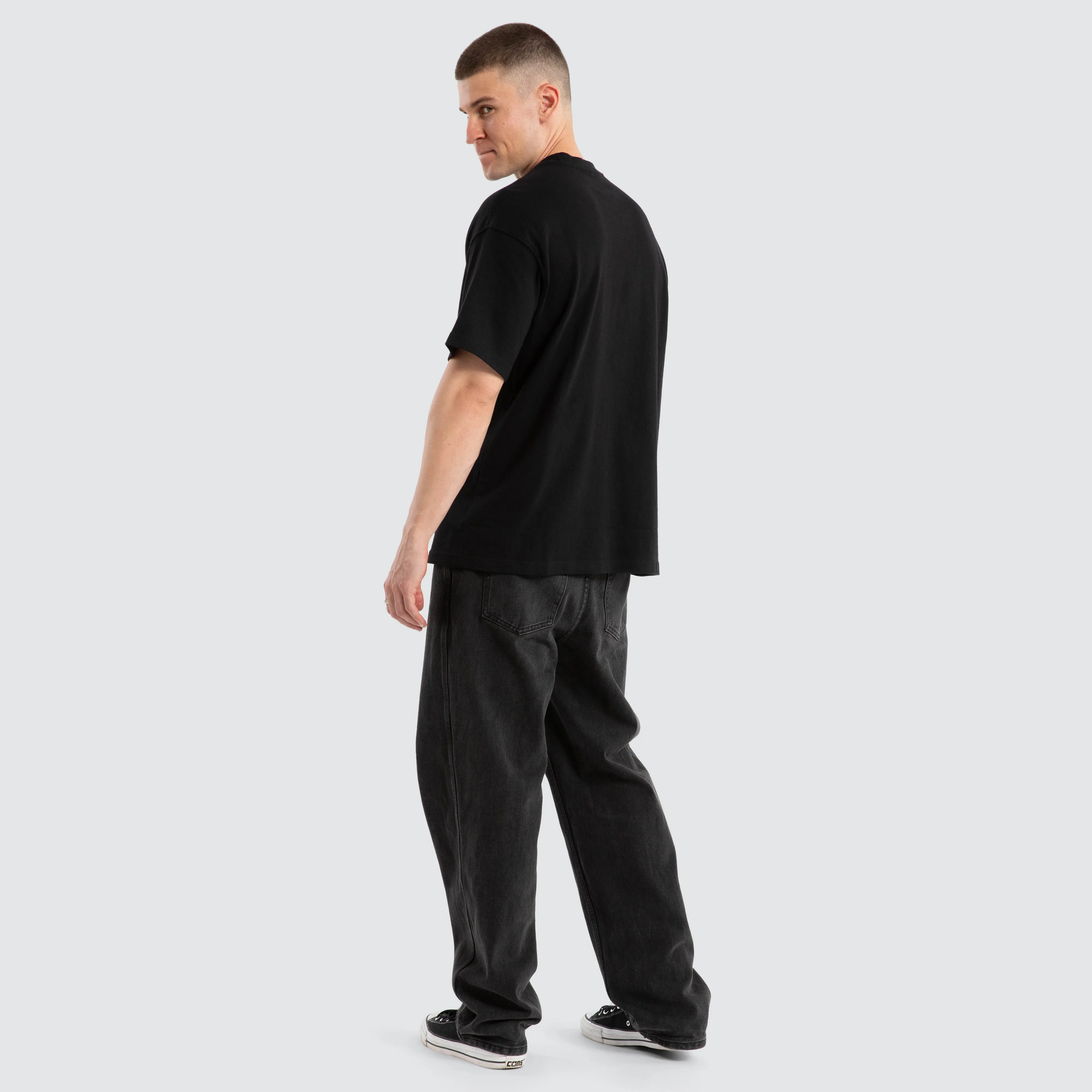 Tiger Relaxed Tee Black sold by Neverland product image thumbnail 2