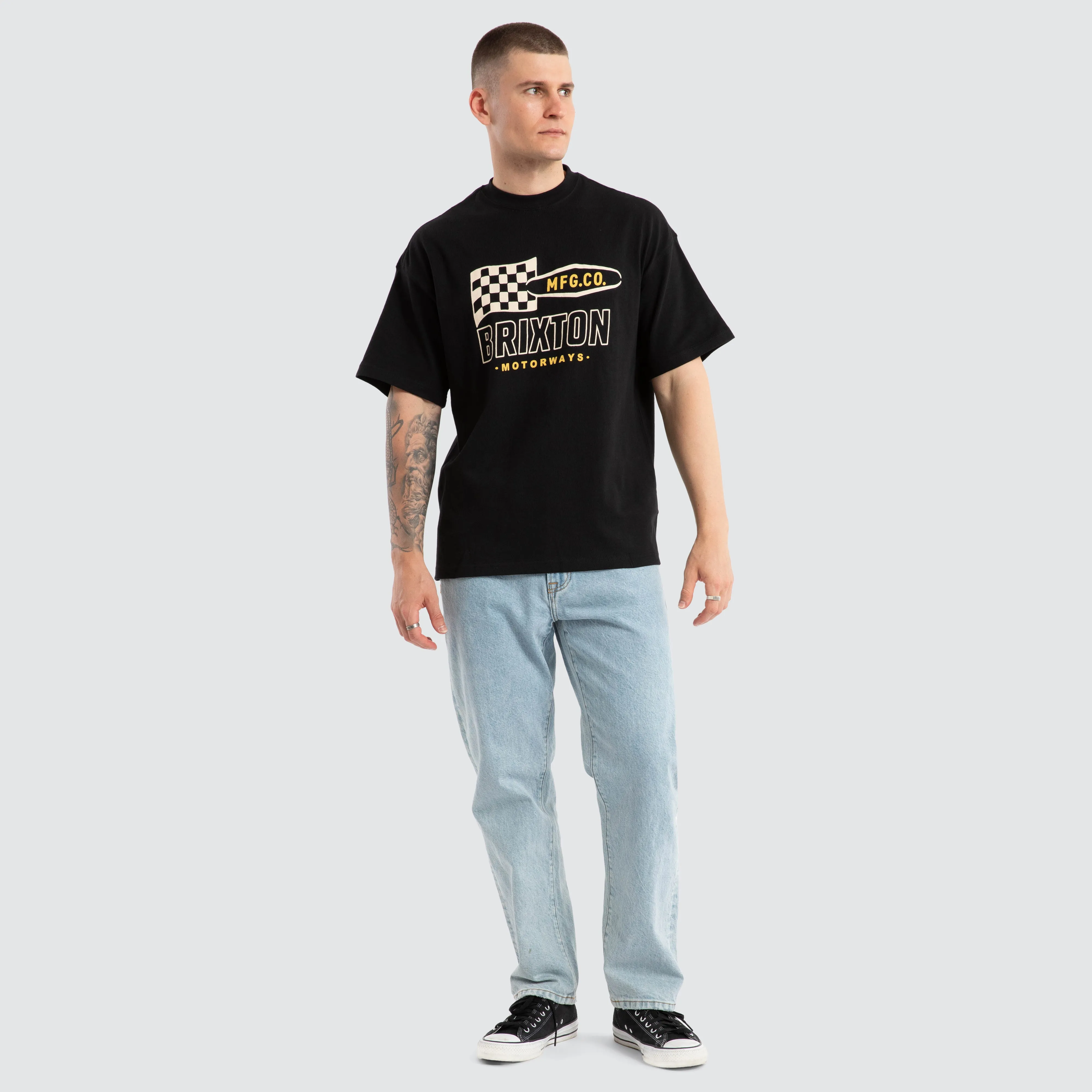 Motorway Tee Black sold by Neverland product image thumbnail 3