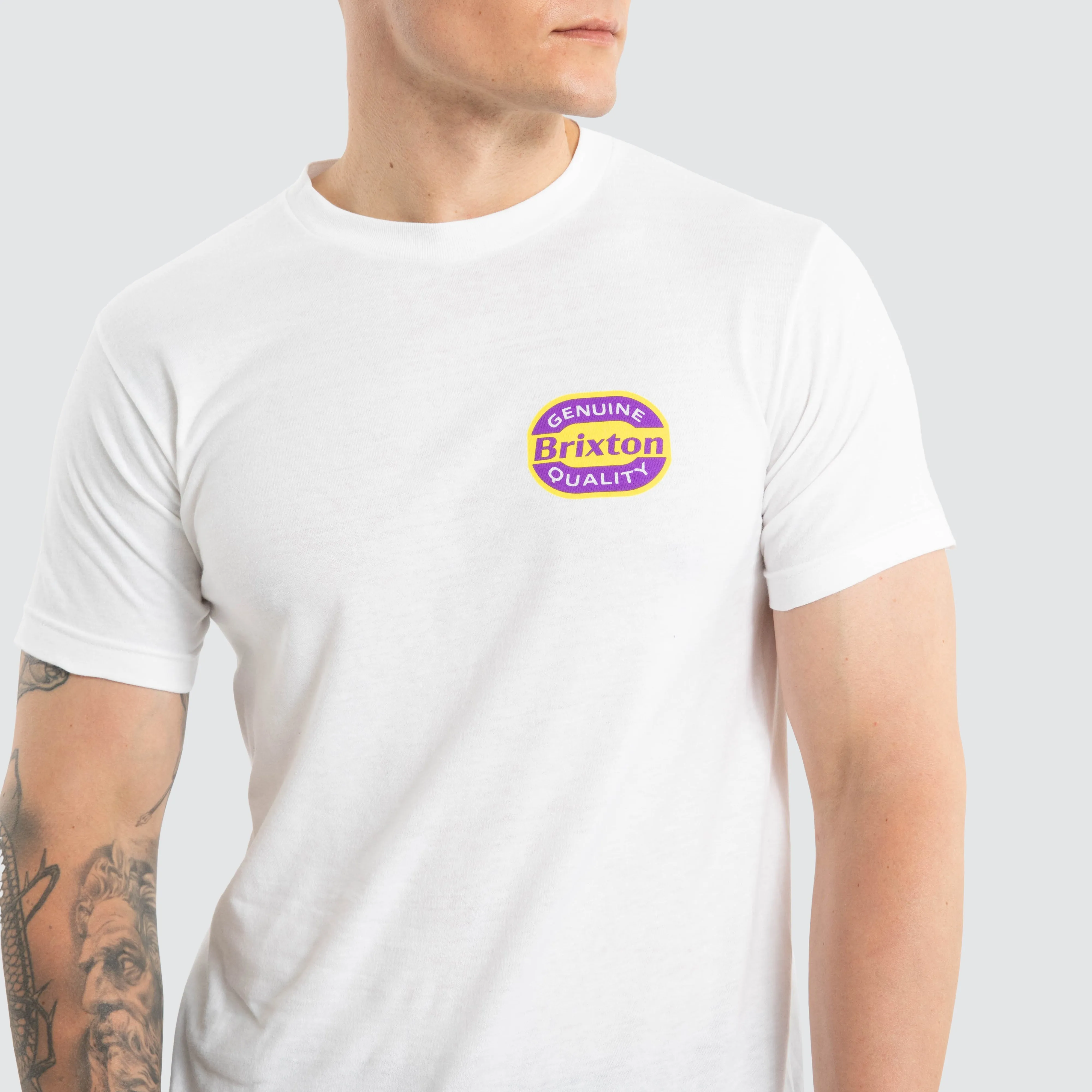 Neon Keaton Standard Tee White sold by Neverland product image thumbnail 5