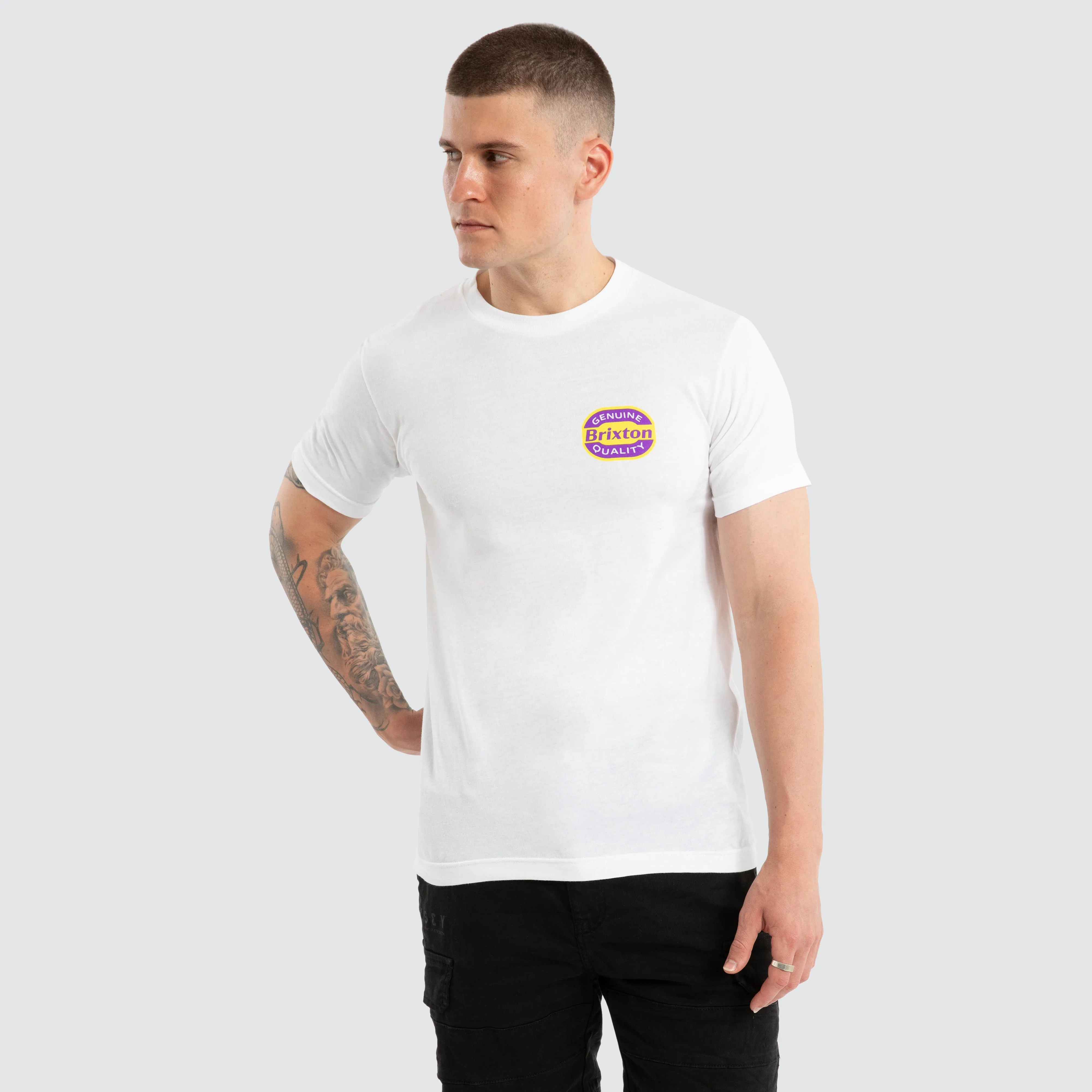 Neon Keaton Standard Tee White sold by Neverland product image thumbnail 4