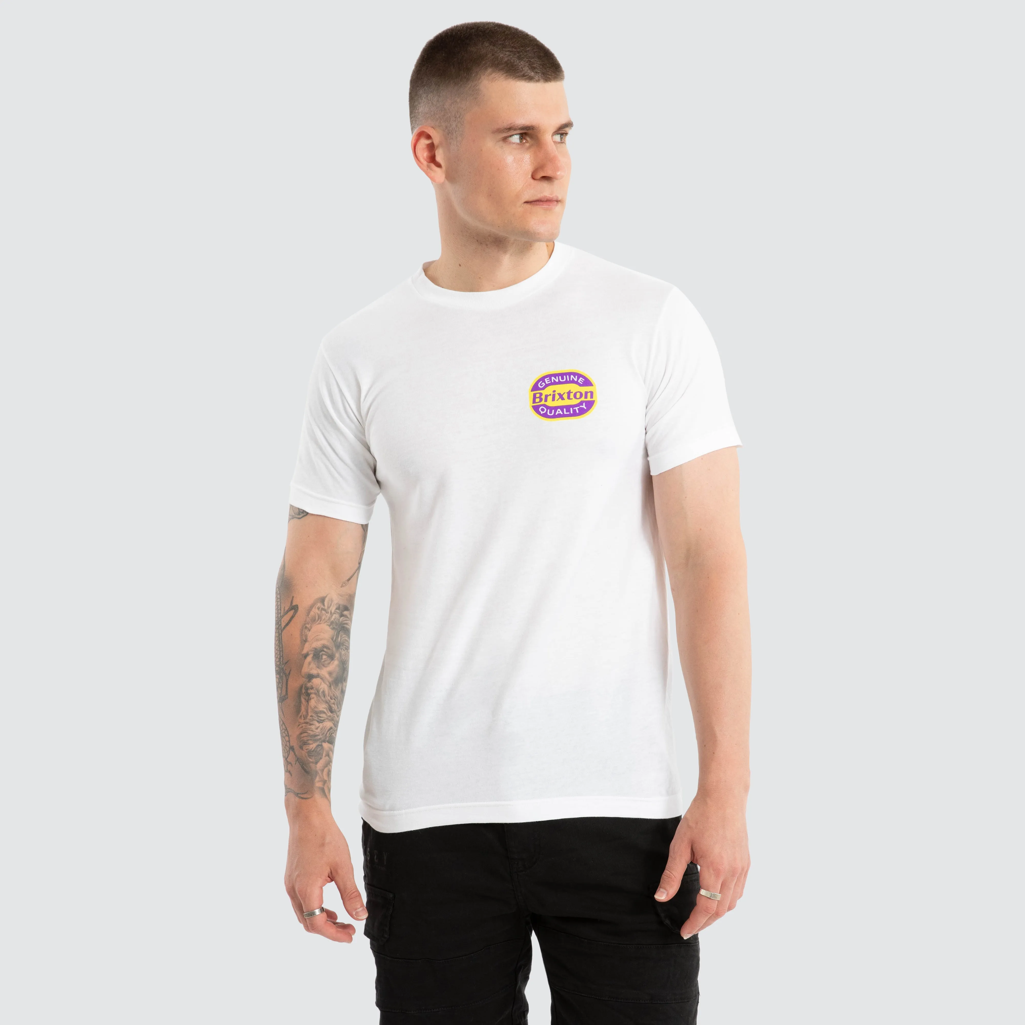 Neon Keaton Standard Tee White sold by Neverland product image thumbnail 3