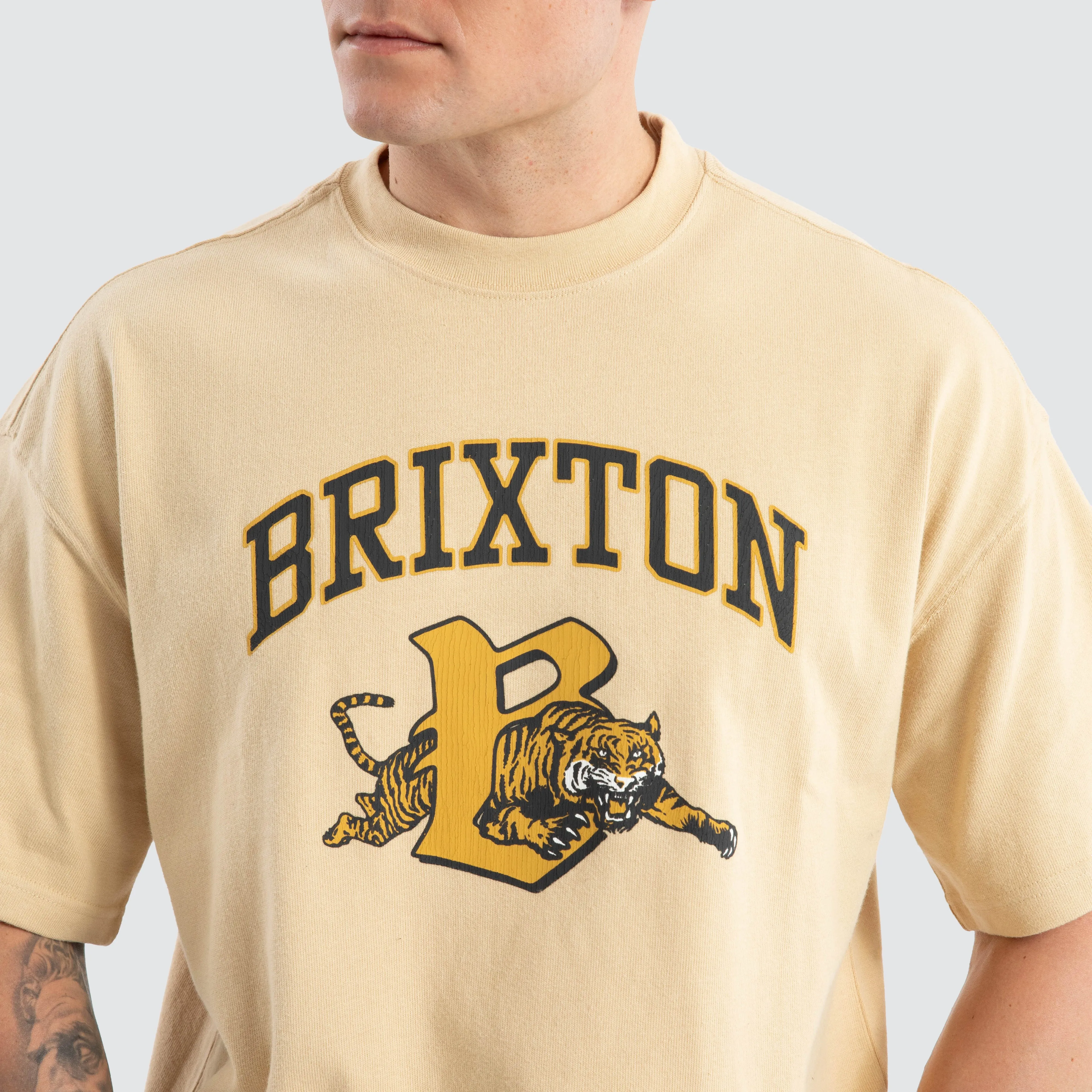 Tiger Relaxed Tee Cream sold by Neverland product image thumbnail 4