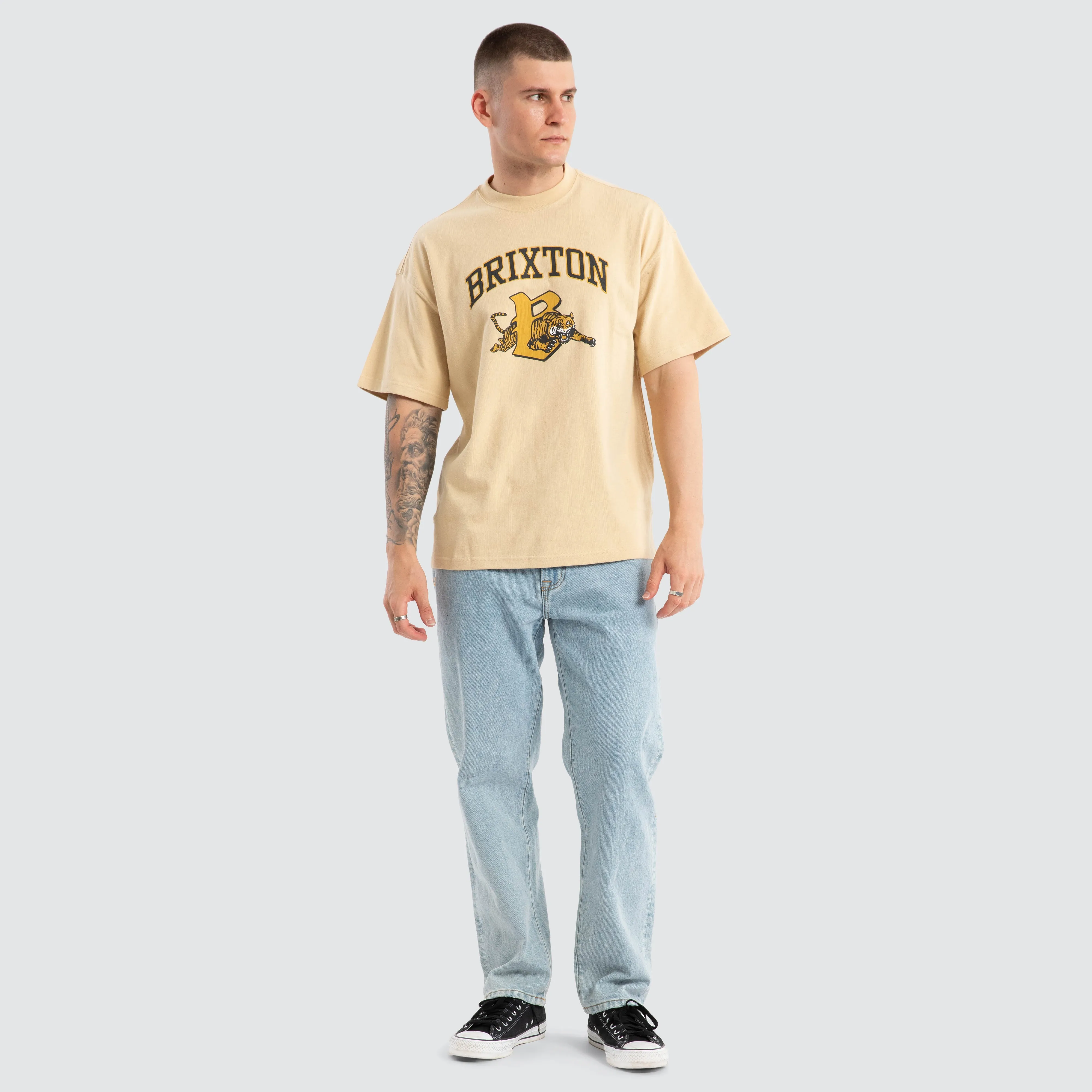 Tiger Relaxed Tee Cream sold by Neverland product image thumbnail 3