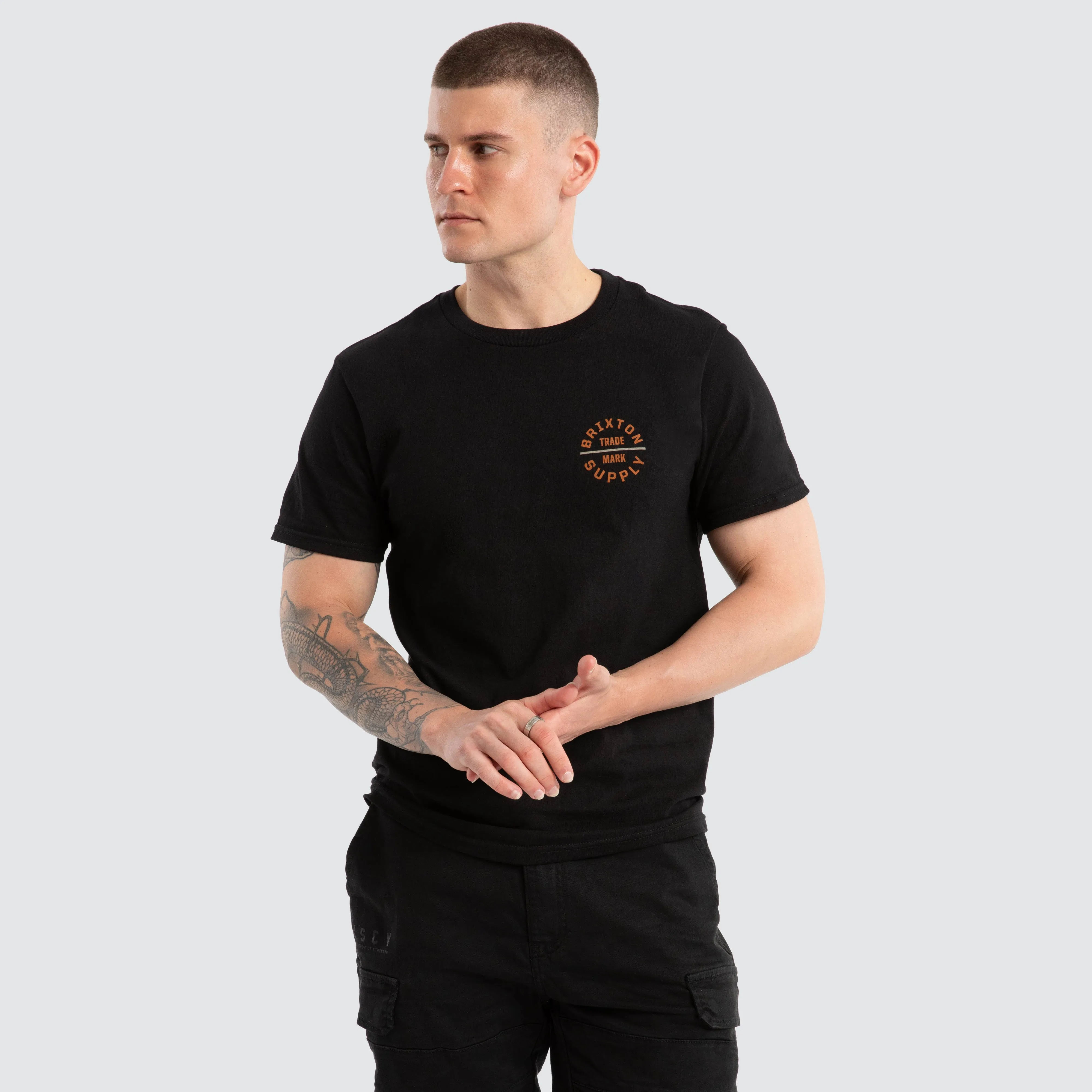 Oath V Standard Tee Black Rust Sand sold by Neverland product image thumbnail 3