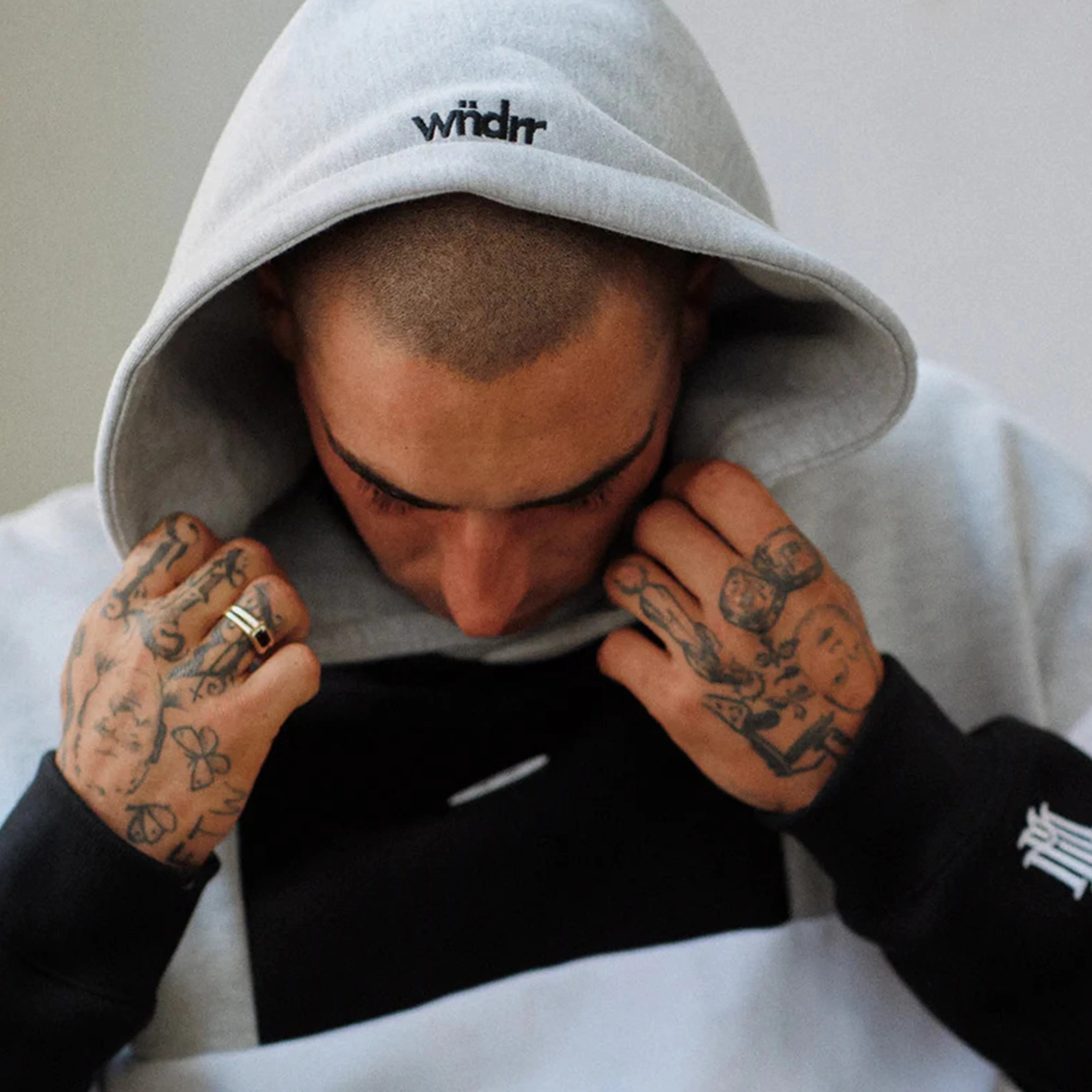 Global Panel Hoodie Black sold by Neverland product image thumbnail 5