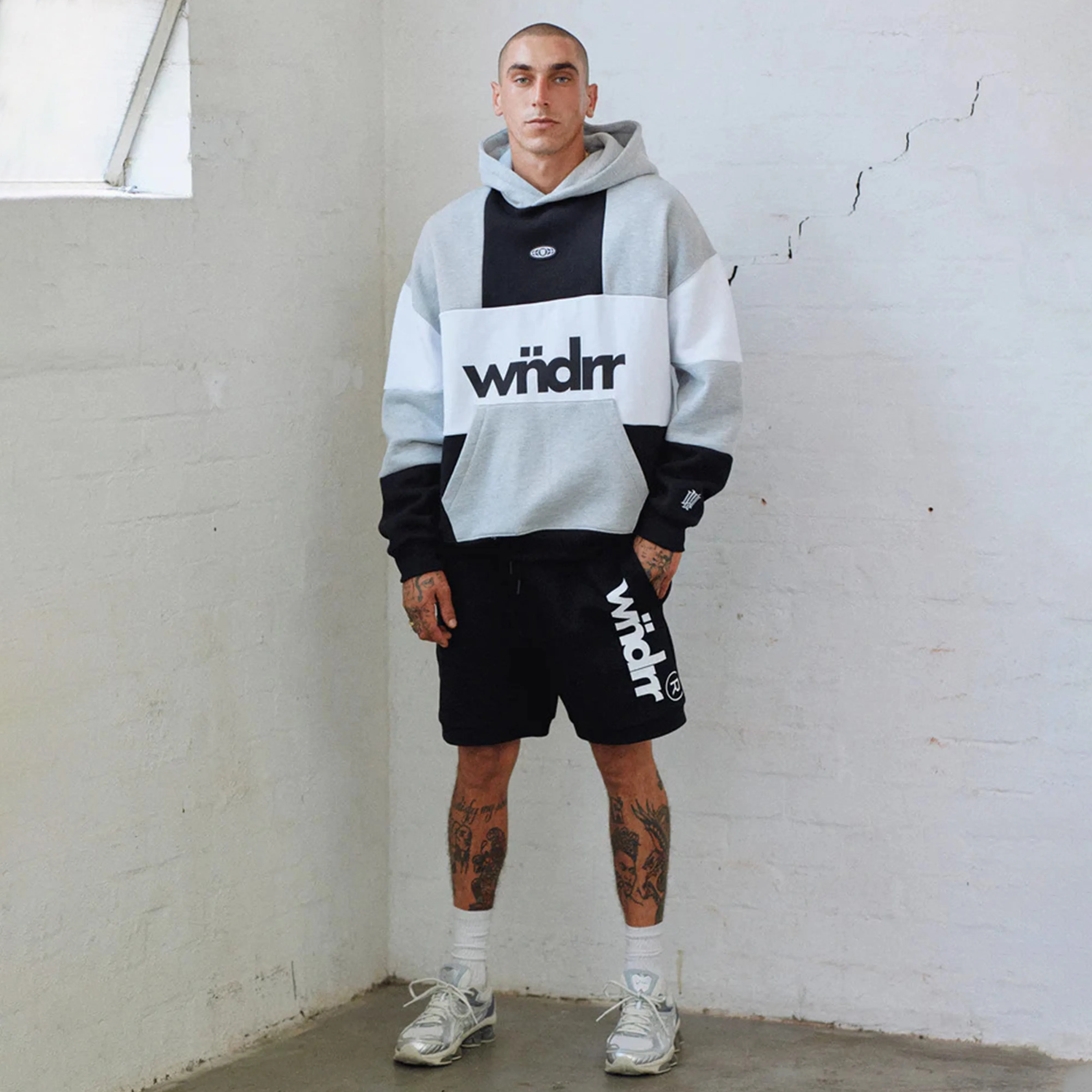 Global Panel Hoodie Black sold by Neverland product image thumbnail 2
