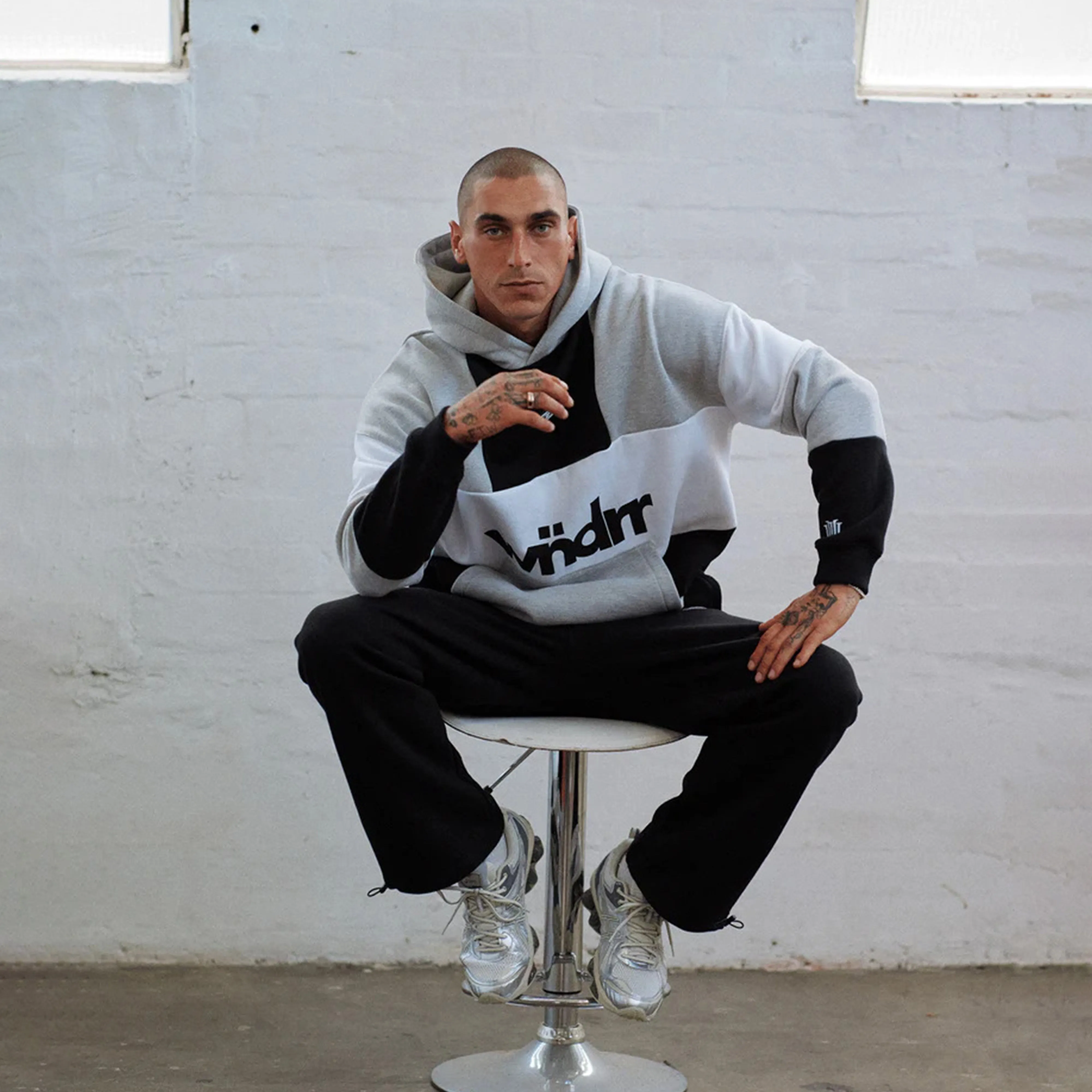 Global Panel Hoodie Black sold by Neverland product image thumbnail 4