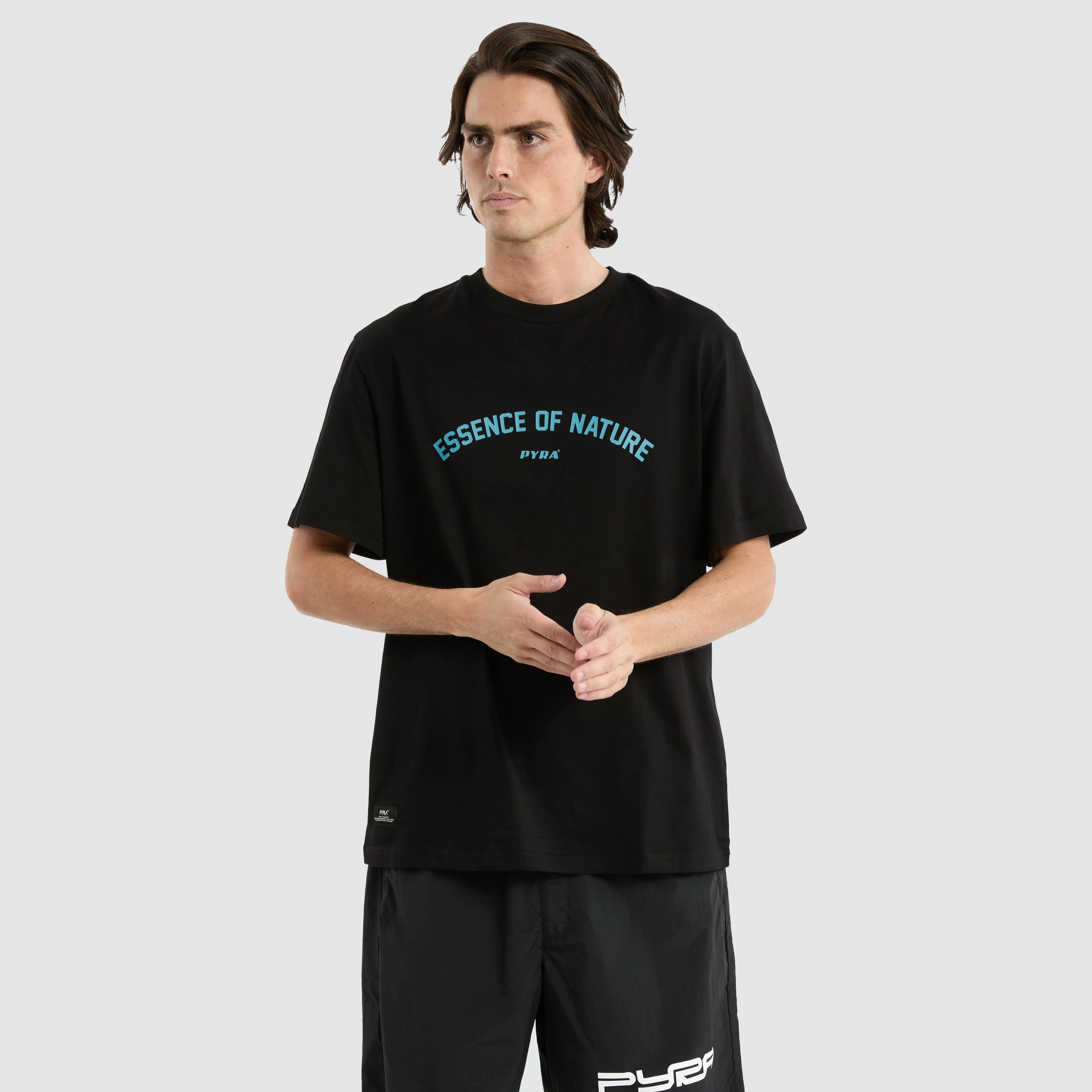 Carabiner Tee Black sold by Neverland product image thumbnail 5