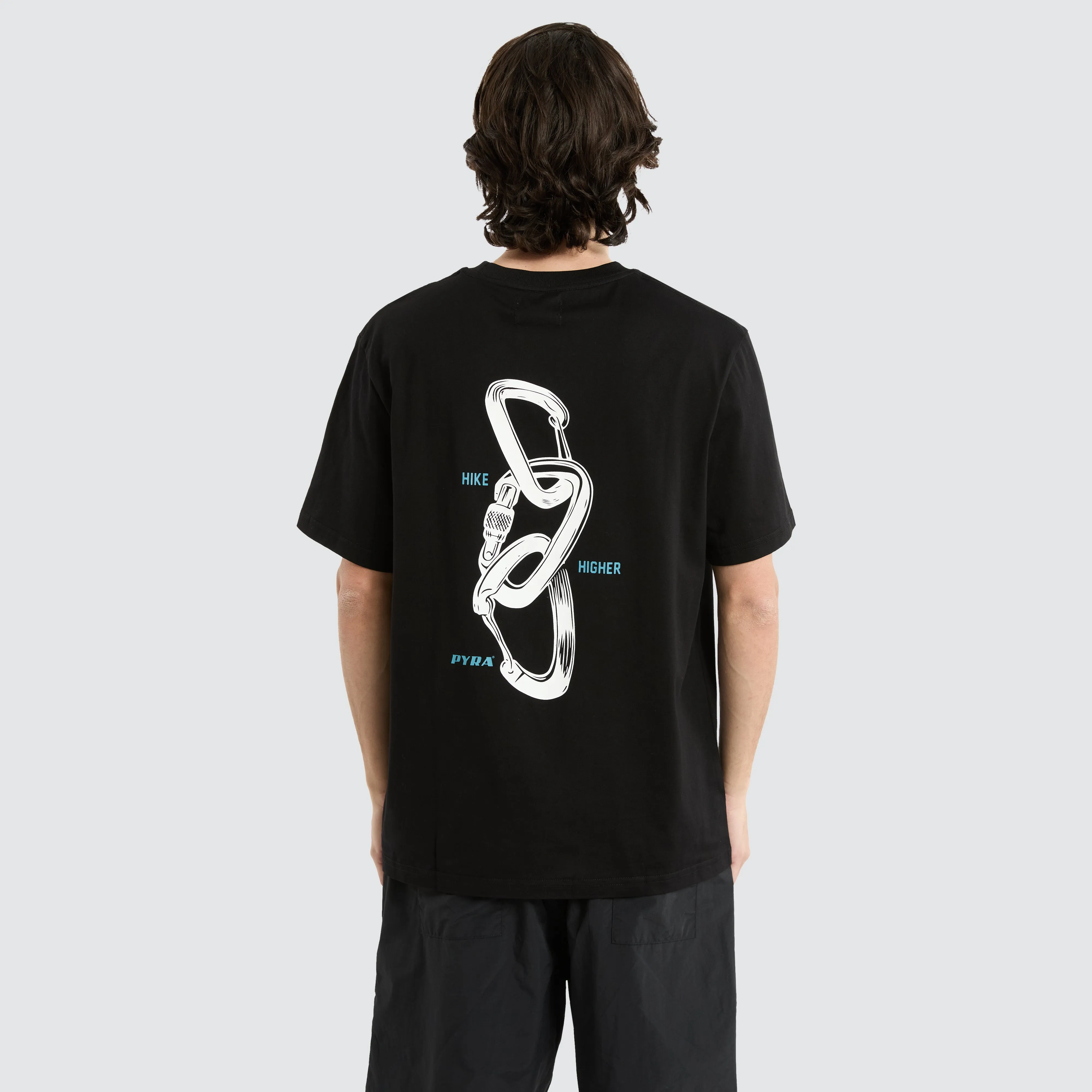 Carabiner Tee Black sold by Neverland