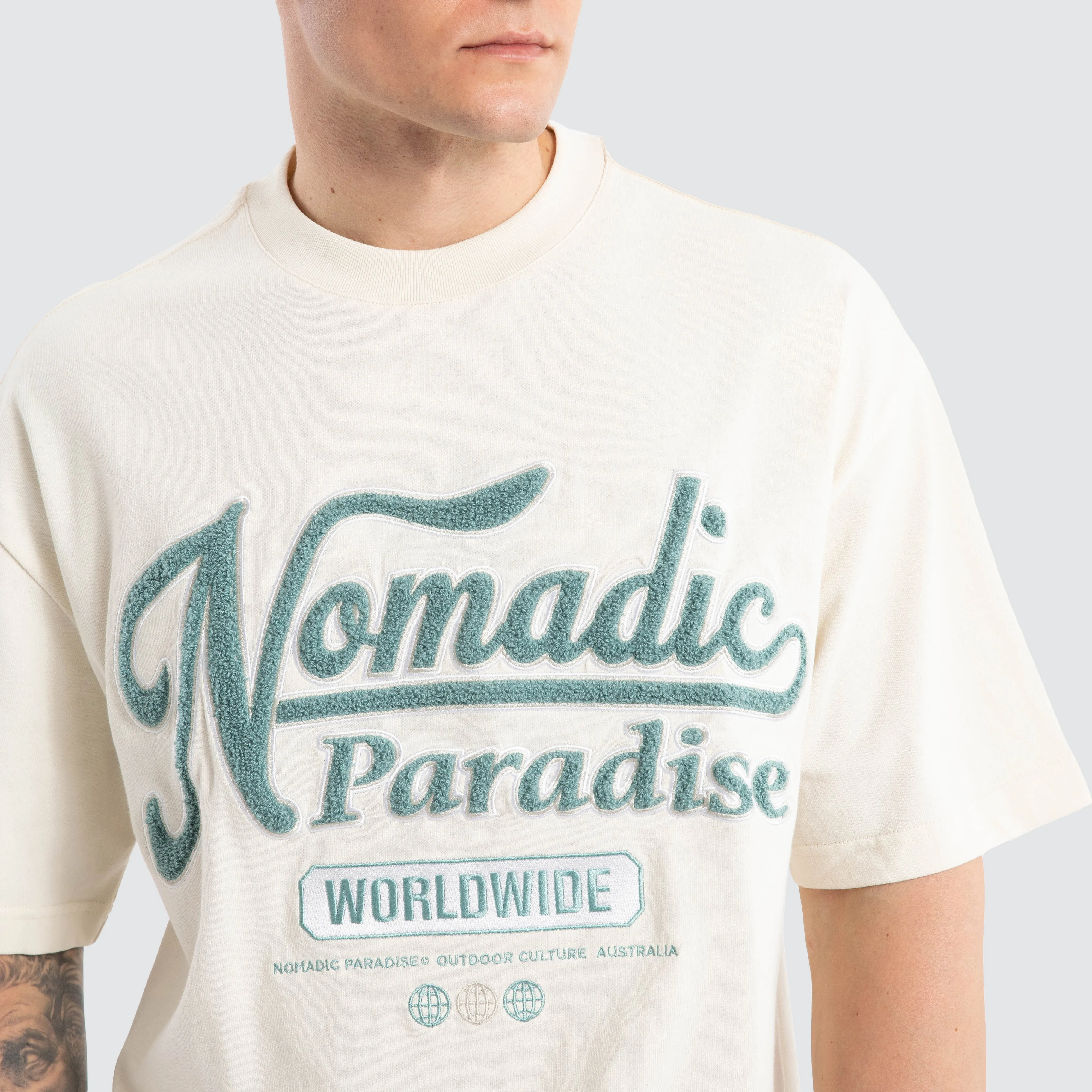 Swoop Loopback Street Tee Tofu sold by Neverland product image thumbnail 3