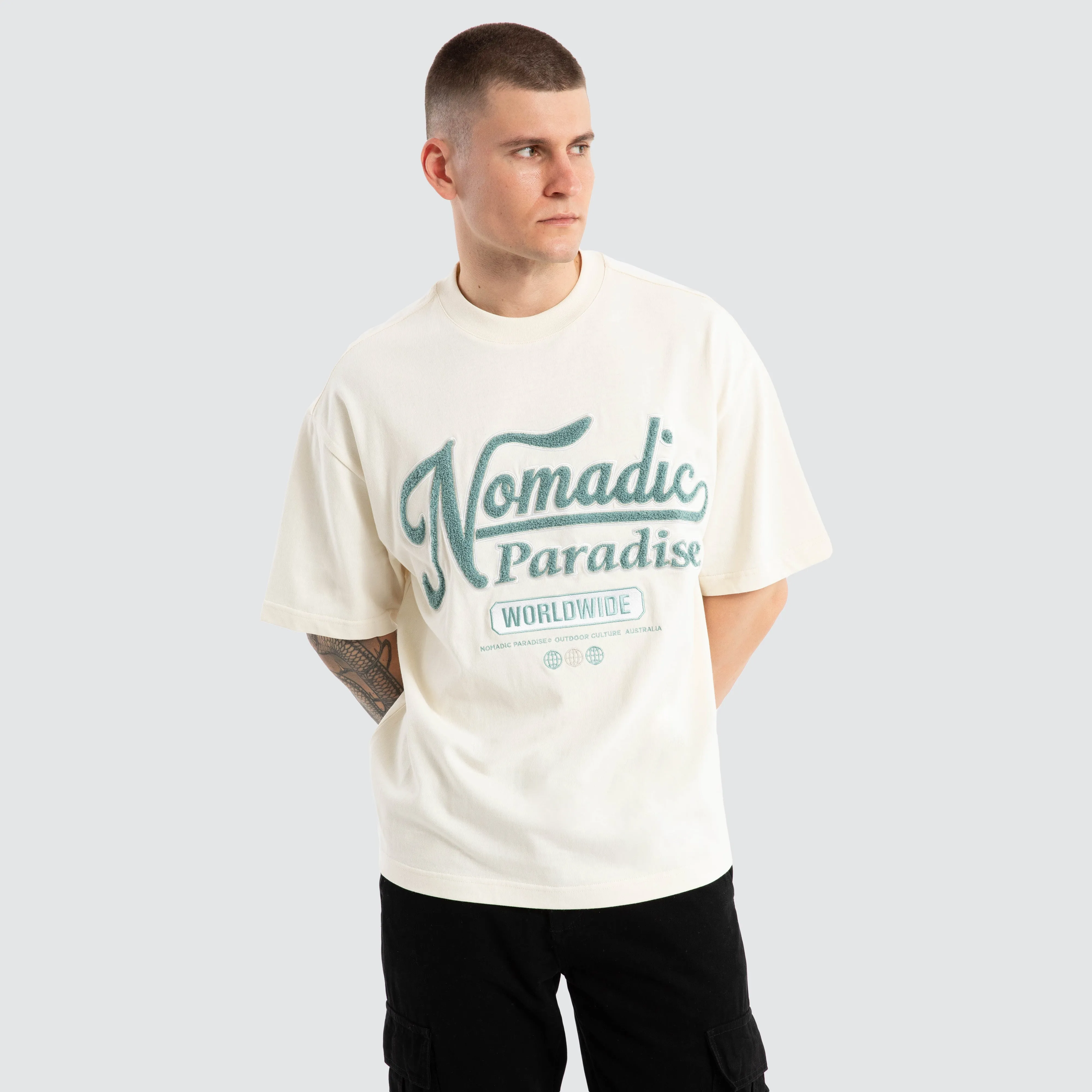 Swoop Loopback Street Tee Tofu sold by Neverland