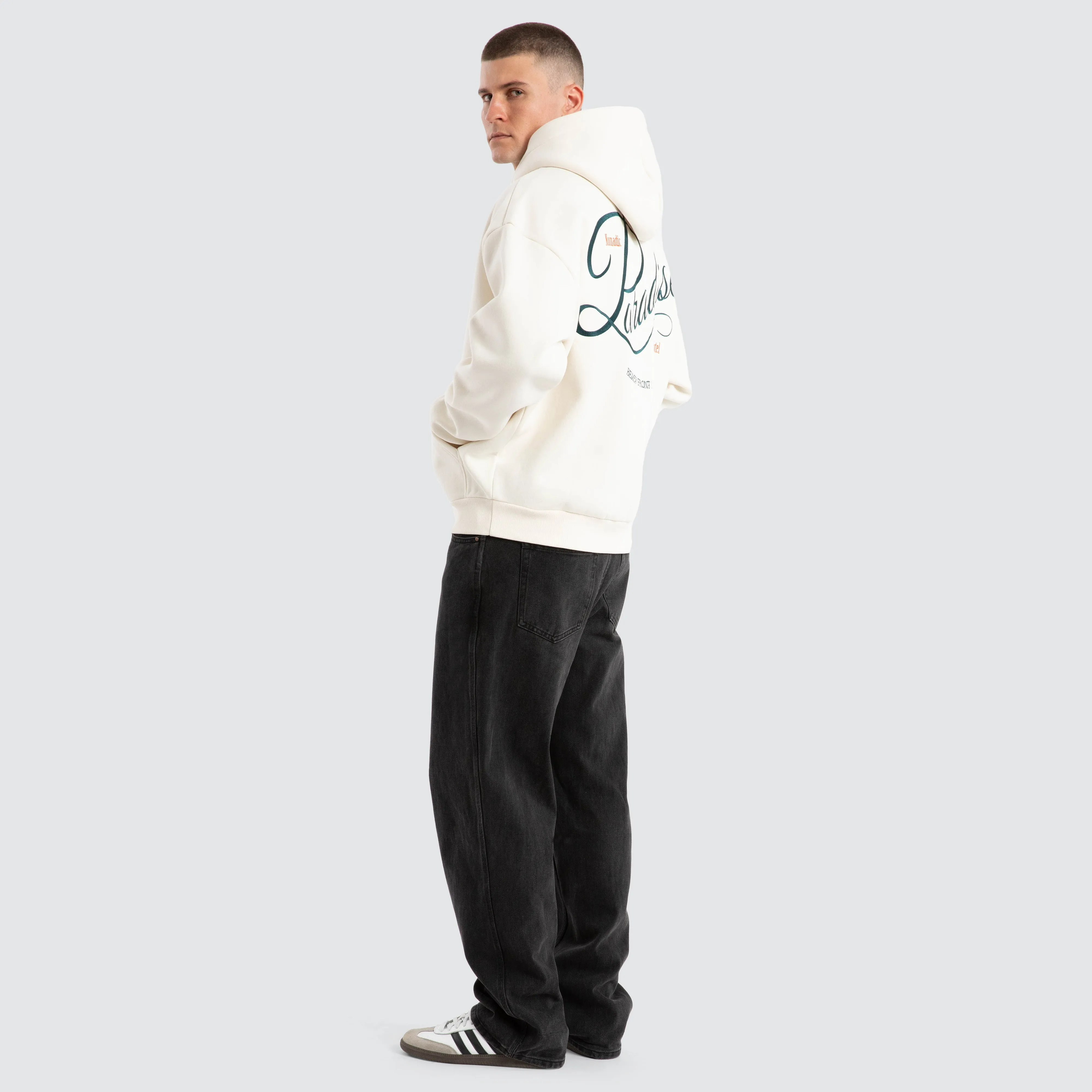Burleigh Oversized Hoodie Tofu sold by Neverland product image thumbnail 4