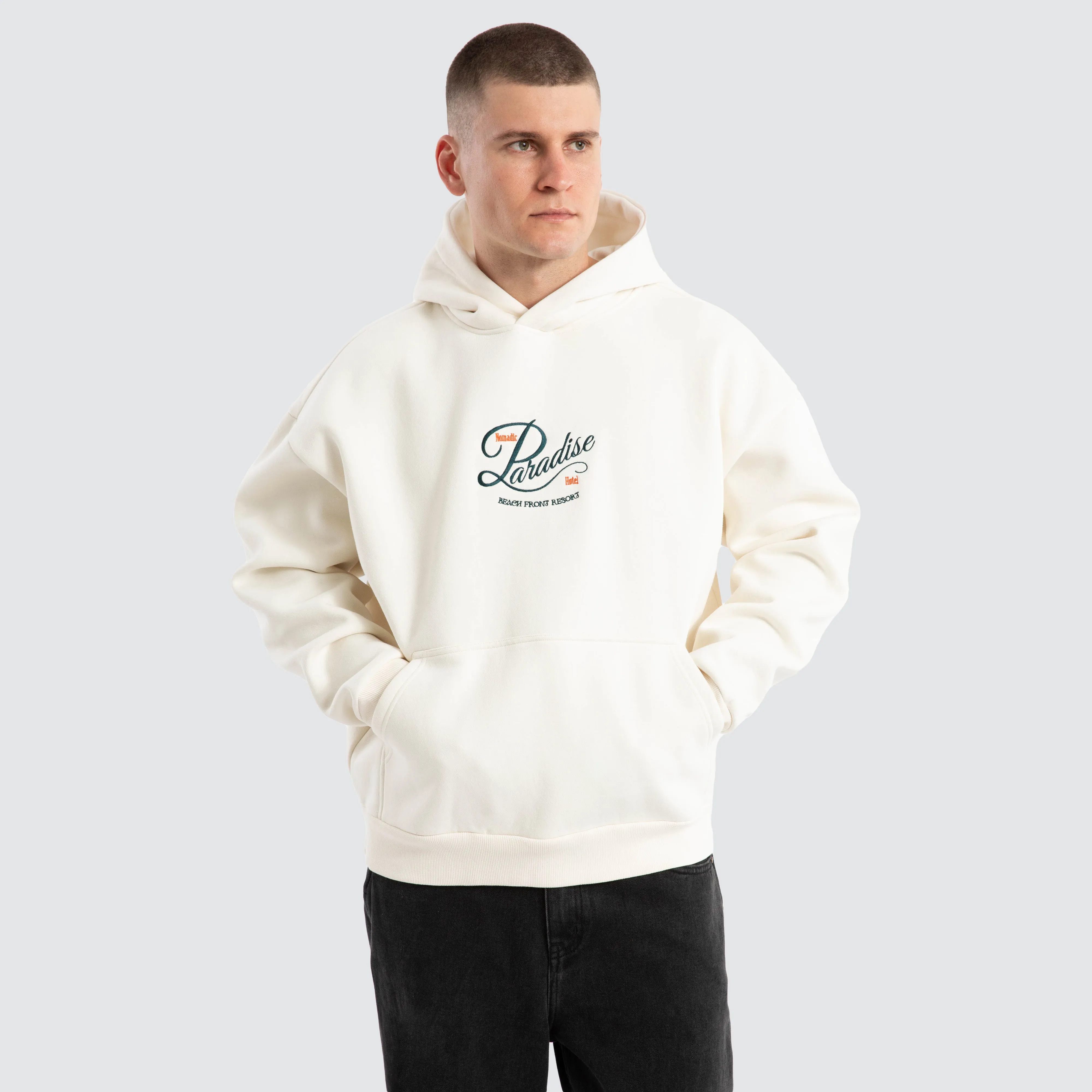 Burleigh Oversized Hoodie Tofu sold by Neverland product image thumbnail 5