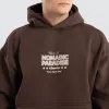 Hotel Oversized Hoodie Chocolate Brown sold by Neverland