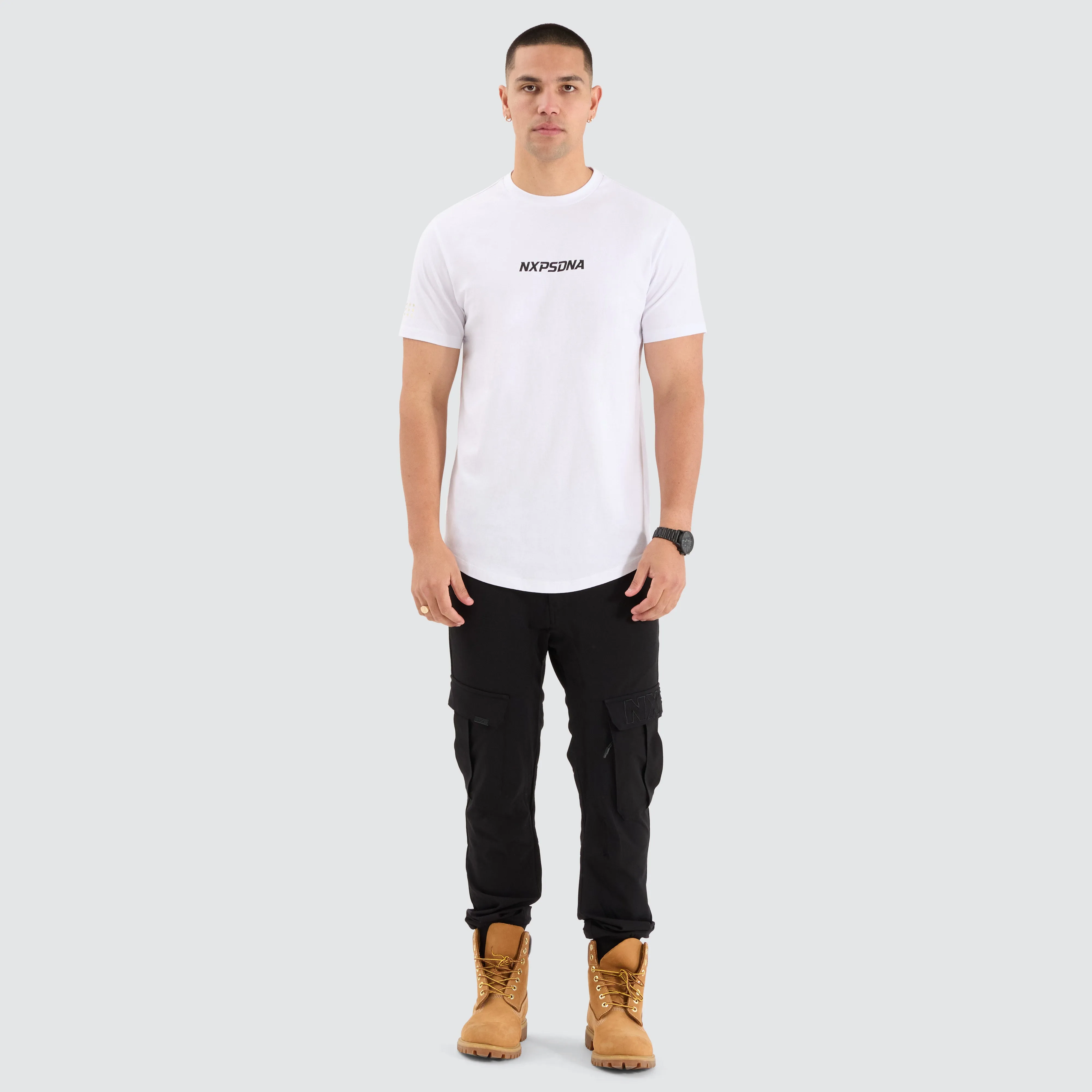 Anlantic Dual Curved Tee Optical White sold by Neverland product image thumbnail 2
