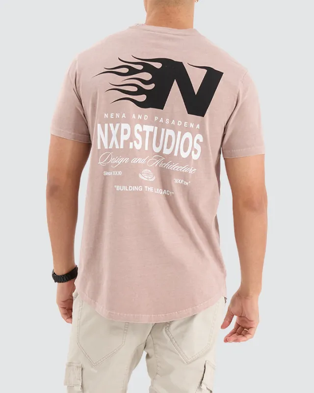 Mogul Dual Curved Tee Pigment Etherea sold by Neverland