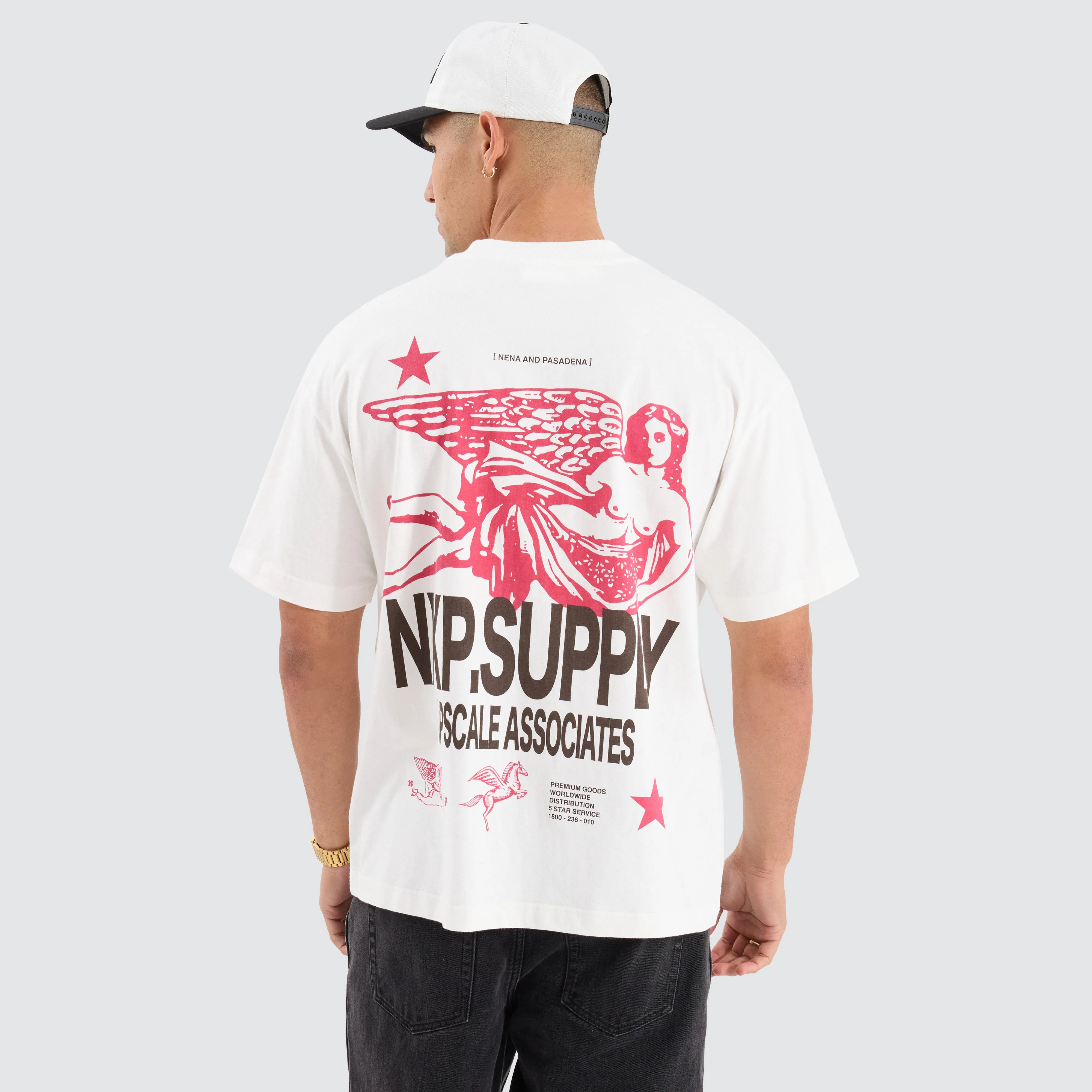 Service Raptor Tee Natural white sold by Neverland