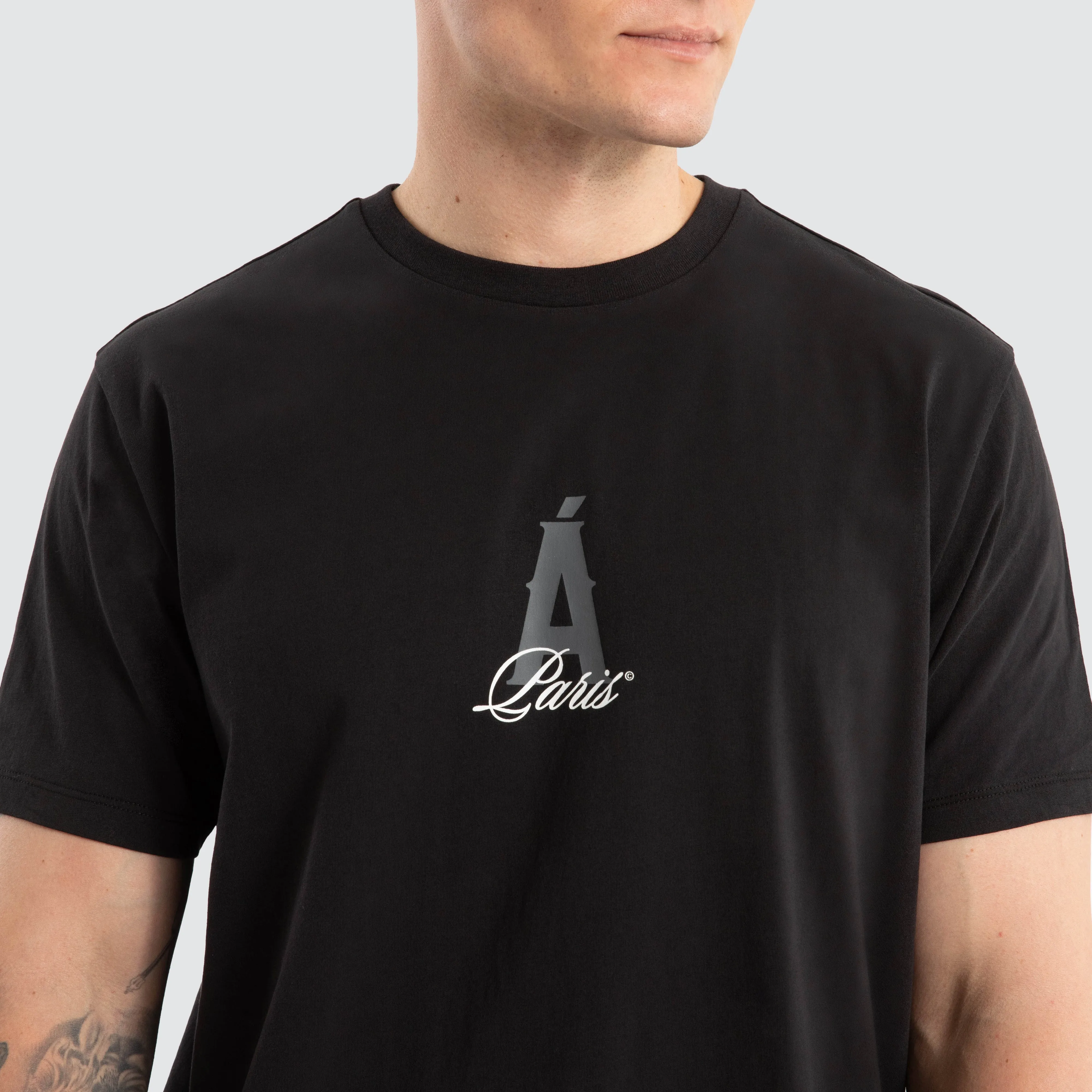 Film Dual Curved Tee Jet Black sold by Neverland product image thumbnail 4