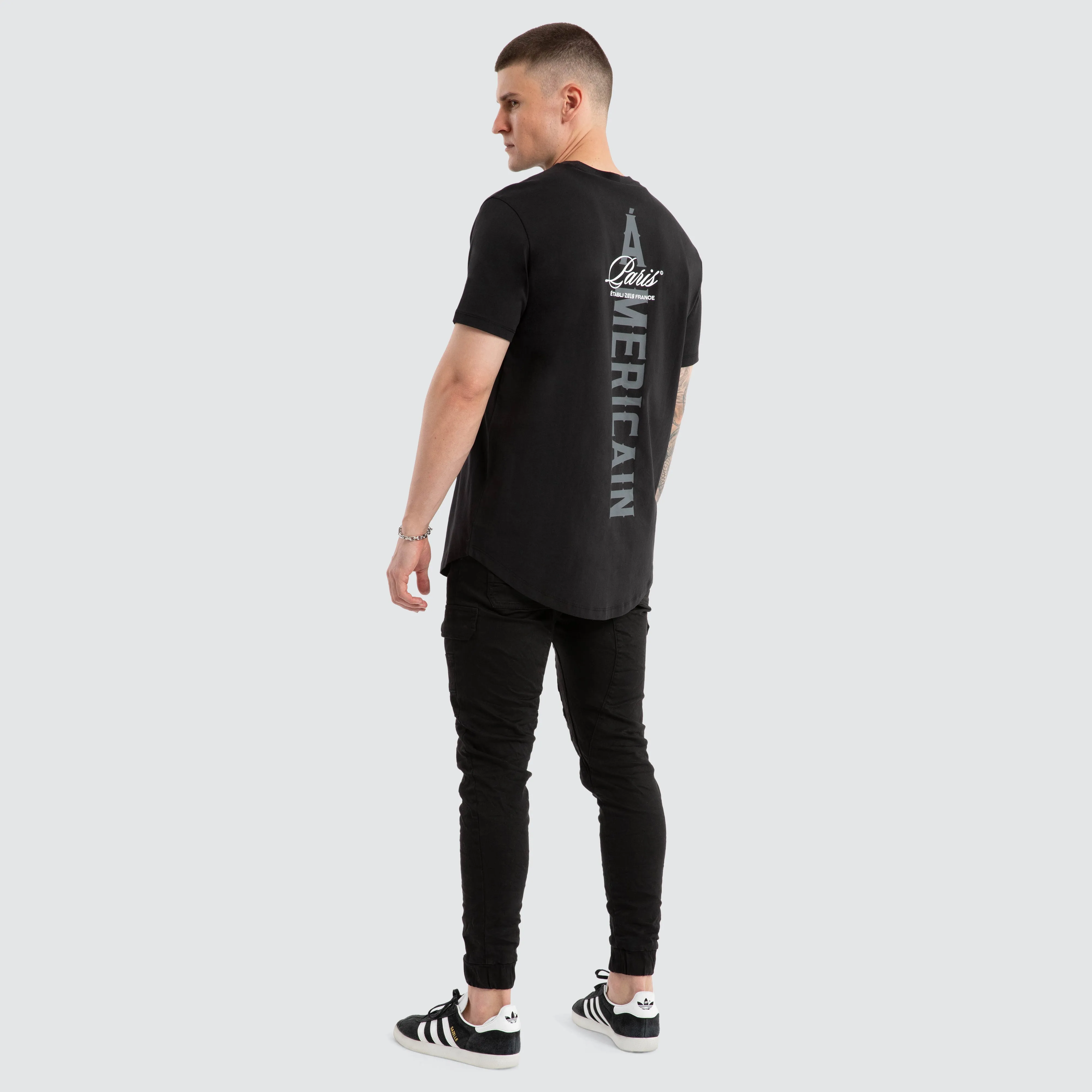 Film Dual Curved Tee Jet Black sold by Neverland product image thumbnail 5
