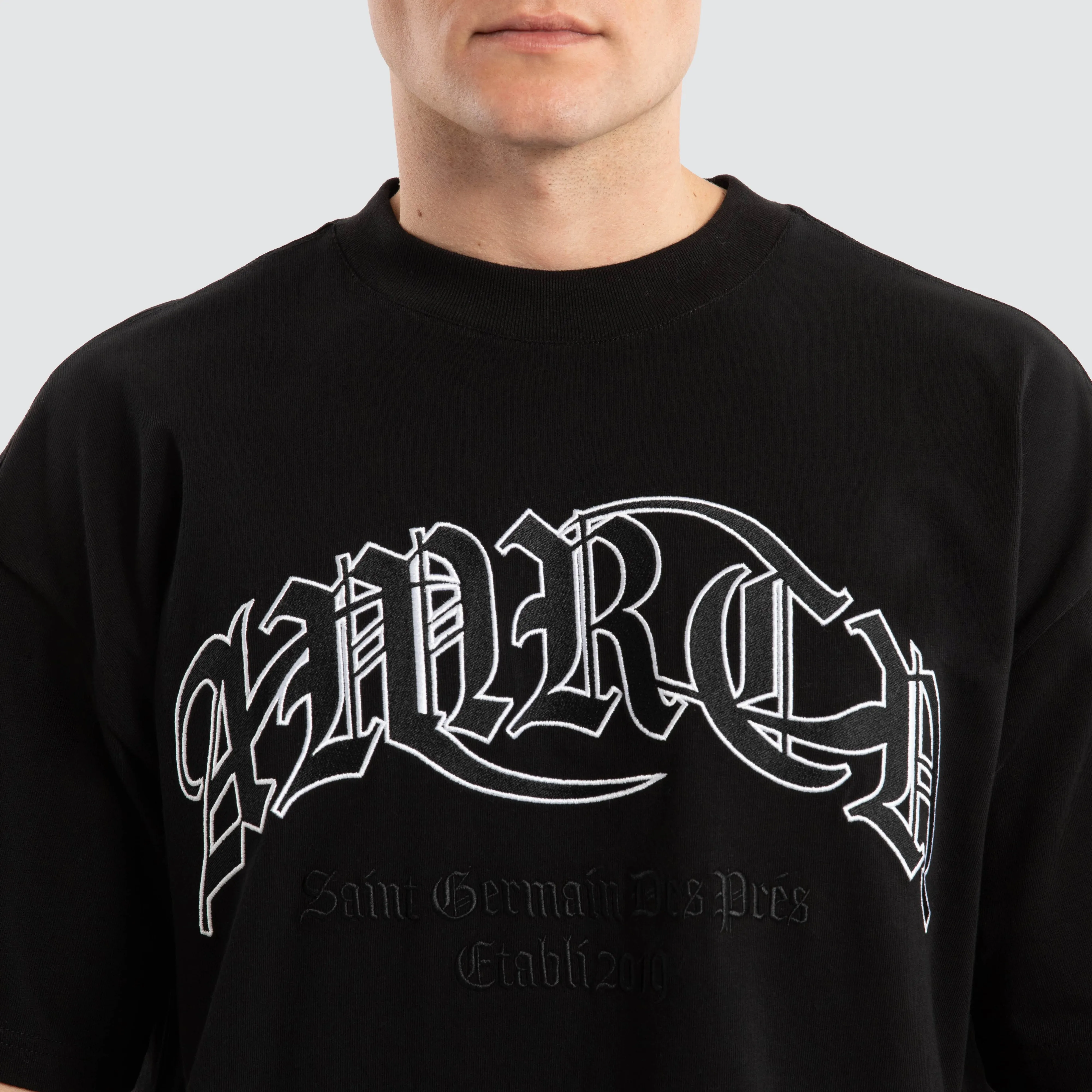 Level Raptor Tee Jet Black sold by Neverland product image thumbnail 3