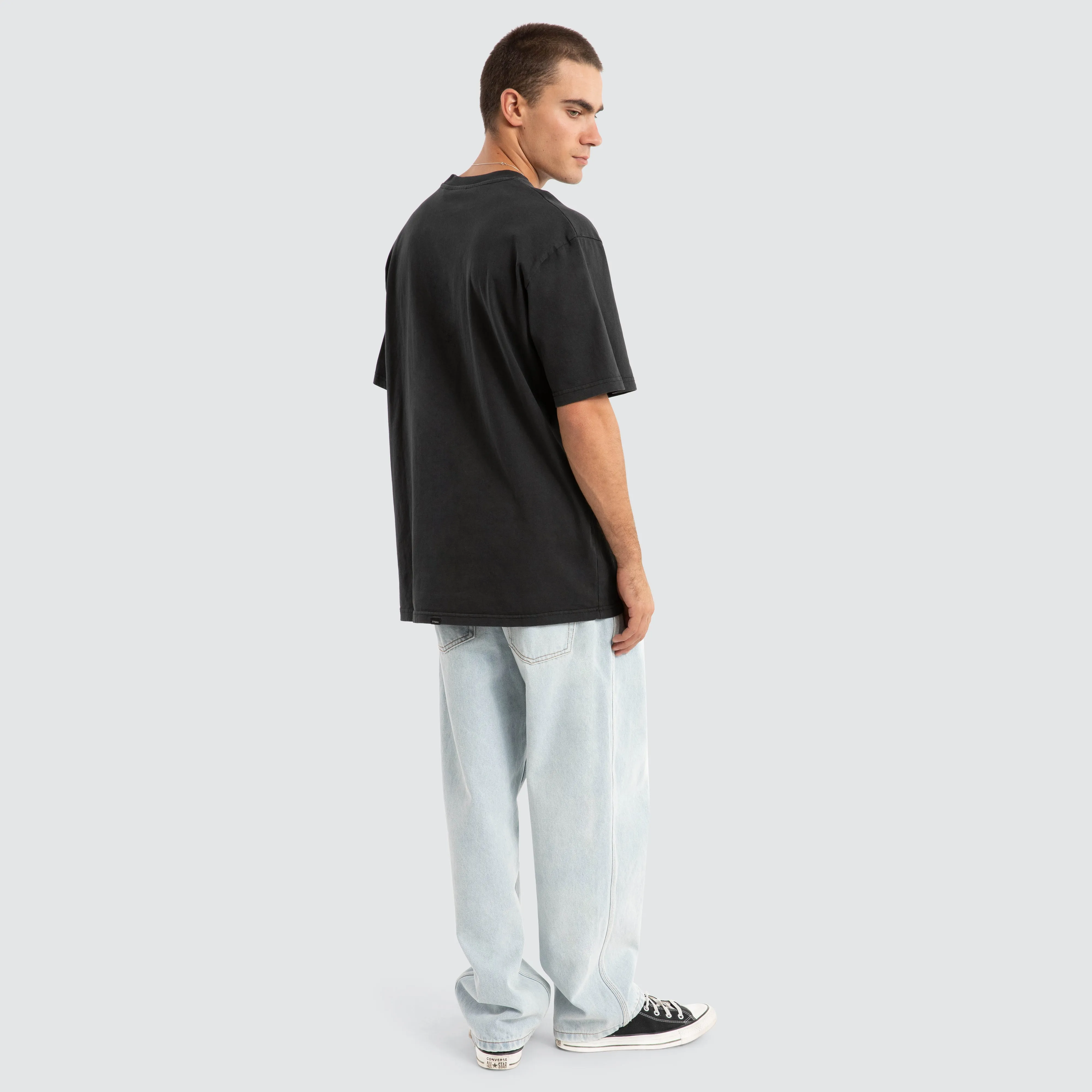Behind It All Oversized Tee Black sold by Neverland product image thumbnail 2