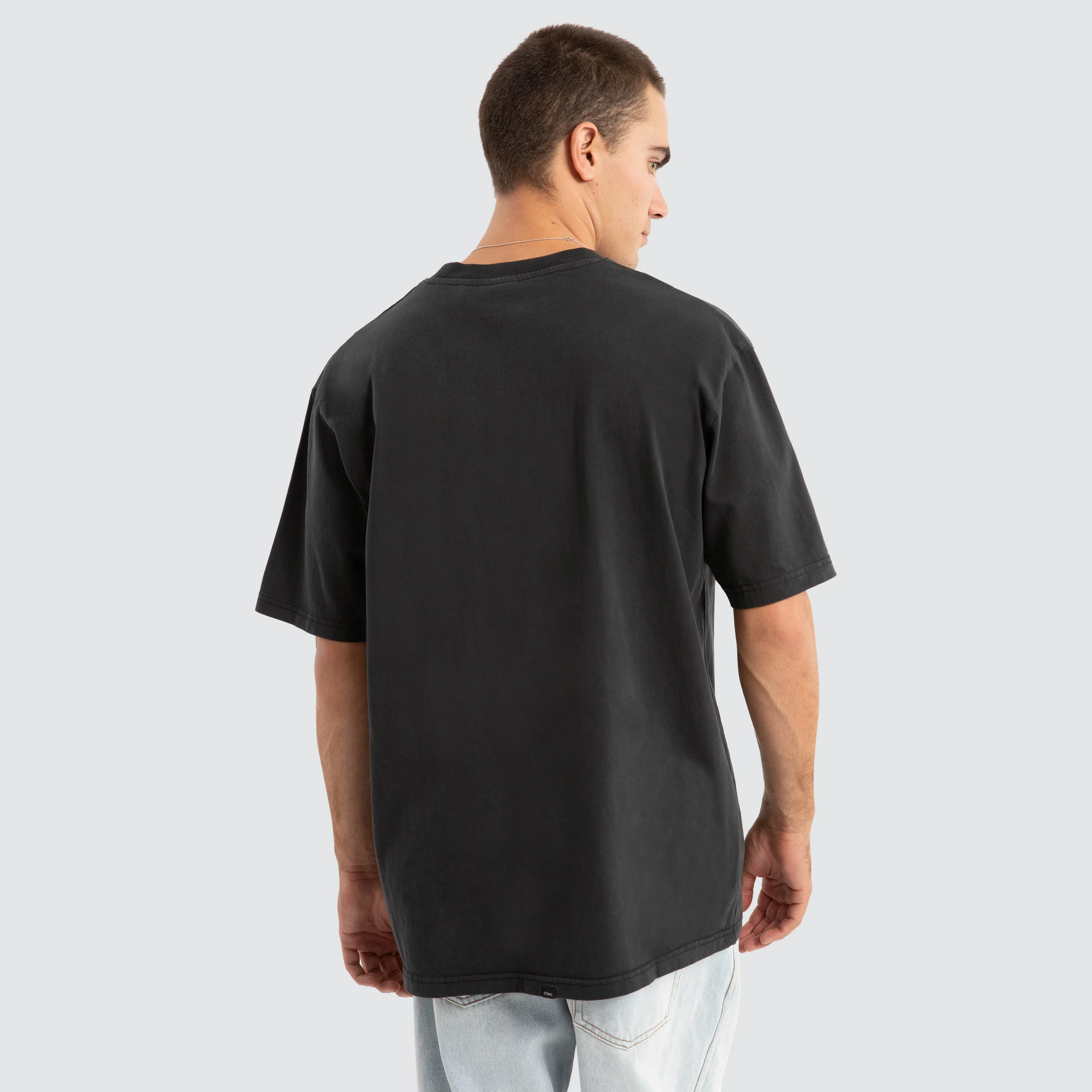 Behind It All Oversized Tee Black sold by Neverland product image thumbnail 5