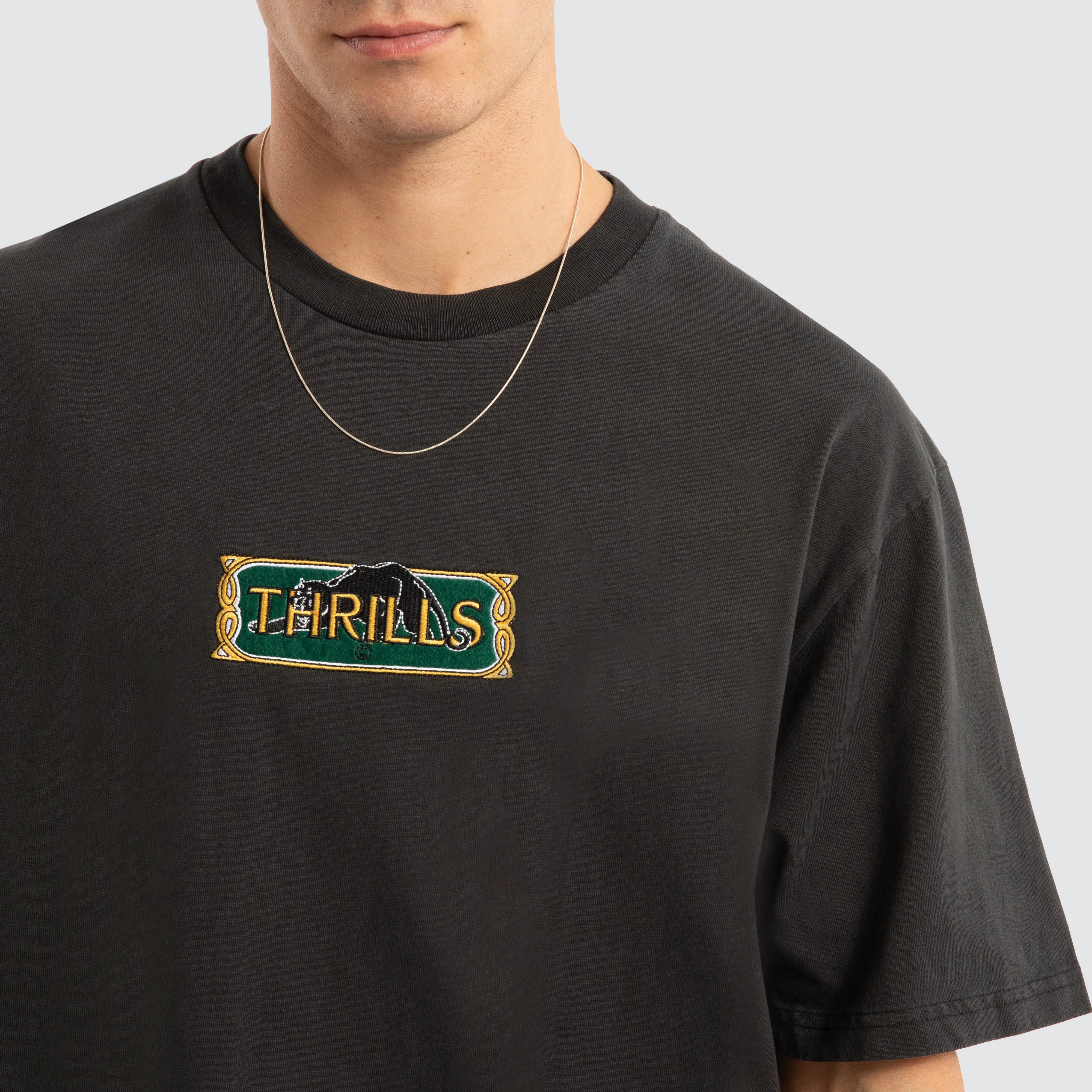 Behind It All Oversized Tee Black sold by Neverland product image thumbnail 3