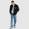 Hawthorn Hawks AFL Ace Varsity Jacket Jet Black sold by Neverland