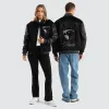 Hawthorn Hawks AFL Ace Varsity Jacket Jet Black sold by Neverland