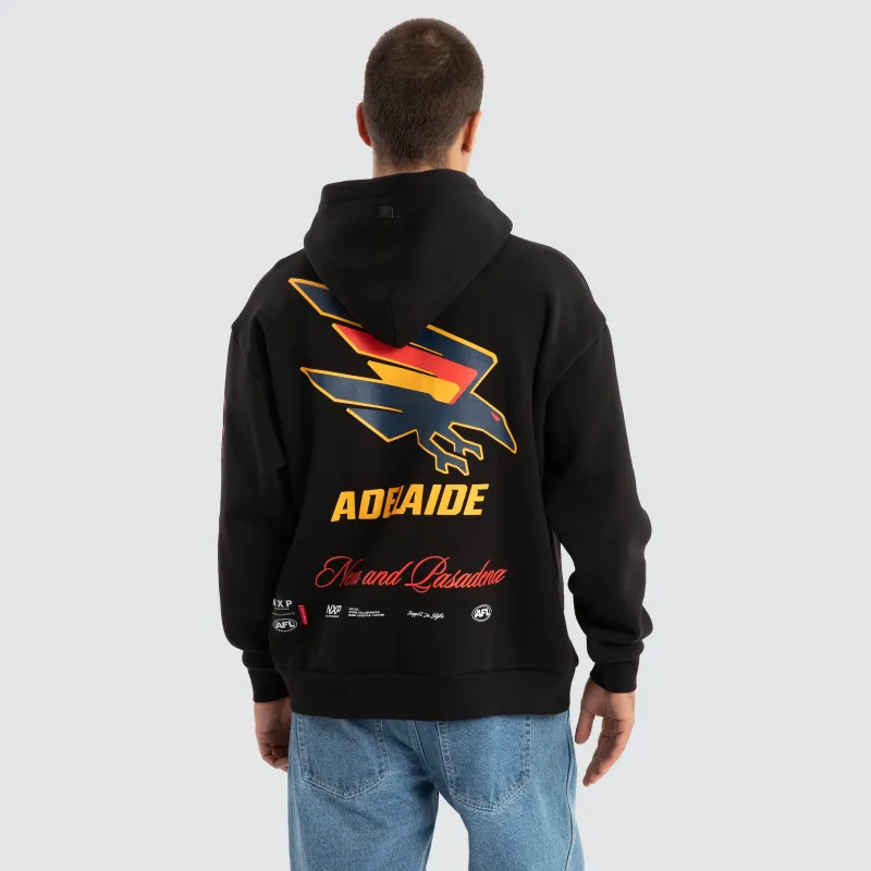 Adelaide Crows AFL Season Hoodie Jet Black sold by Neverland