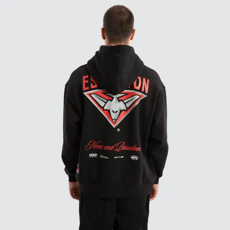 Essendon Bombers AFL Season Hoodie Jet Black sold by Neverland