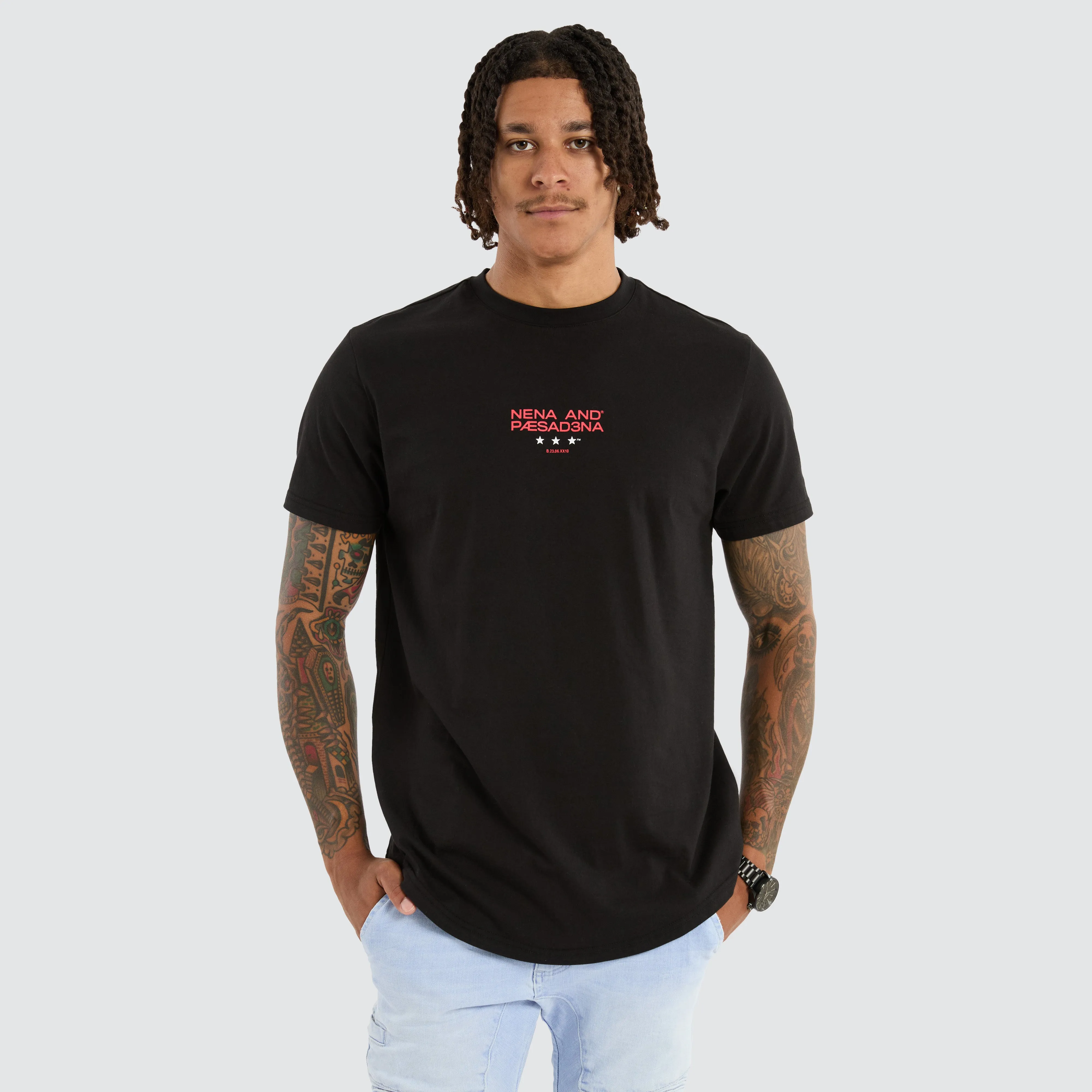 Vector Dual Curved Tee Jet Black sold by Neverland product image thumbnail 3