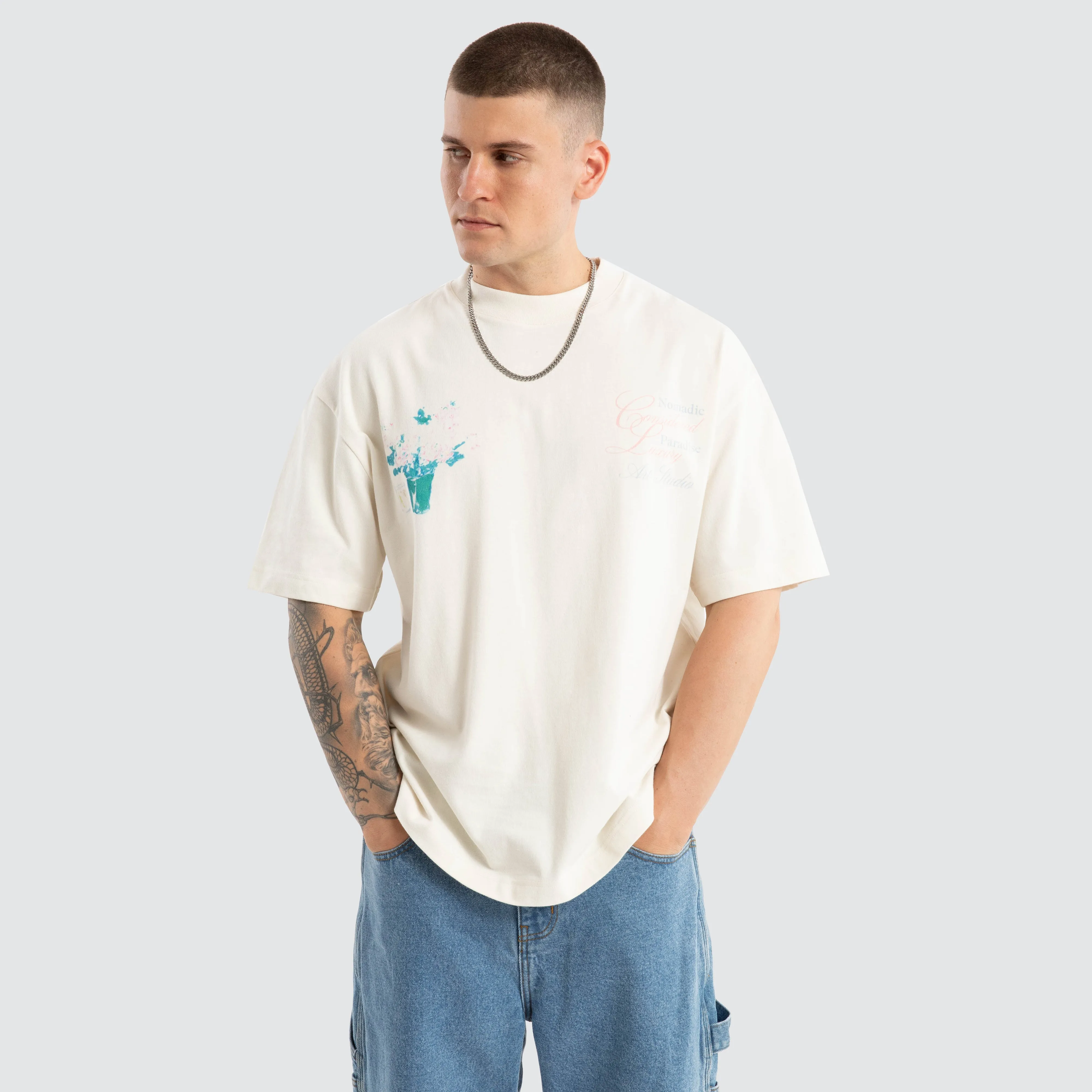 Bonnard Street Tee Tofu sold by Neverland product image thumbnail 3