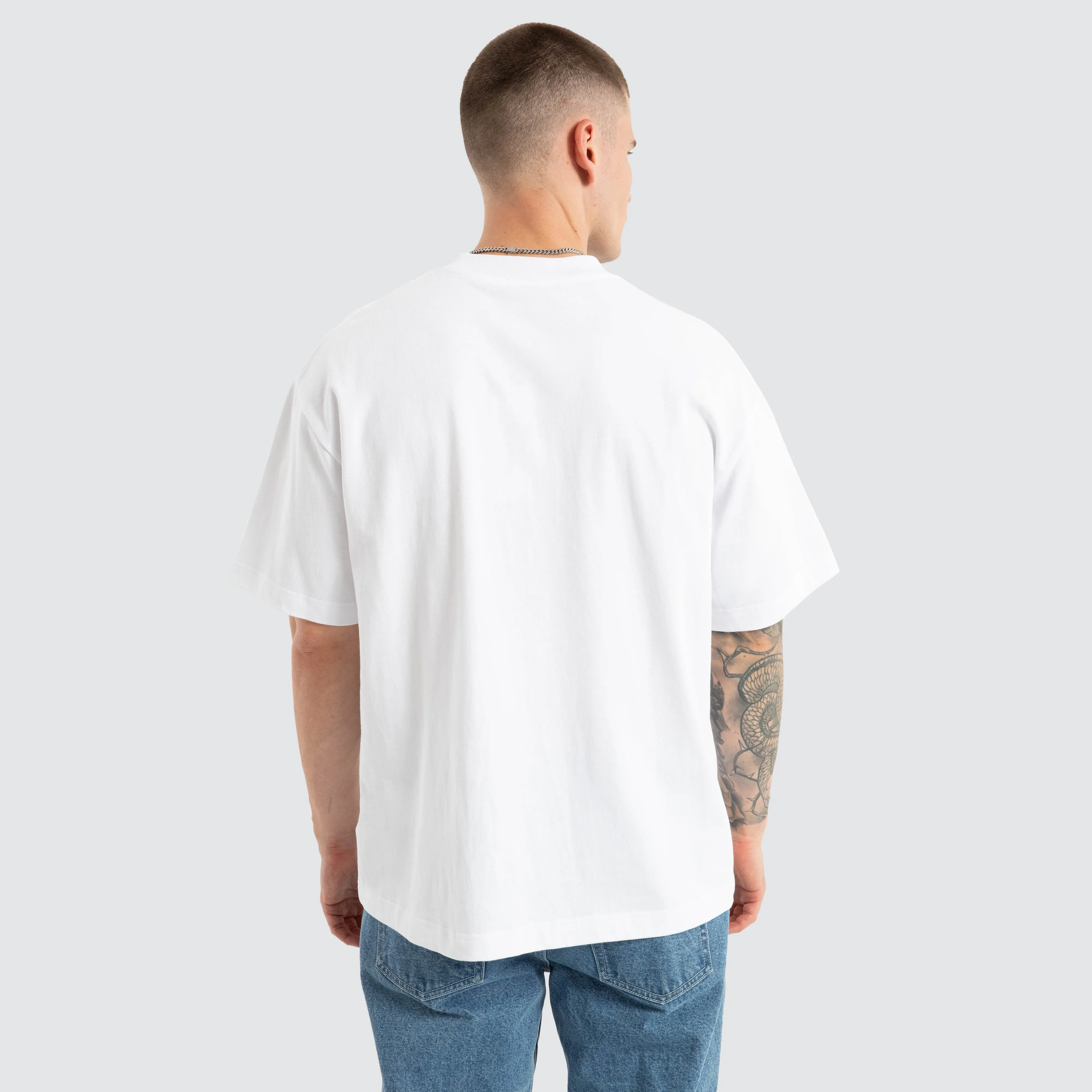 Gift Street Tee Optical White sold by Neverland product image thumbnail 4