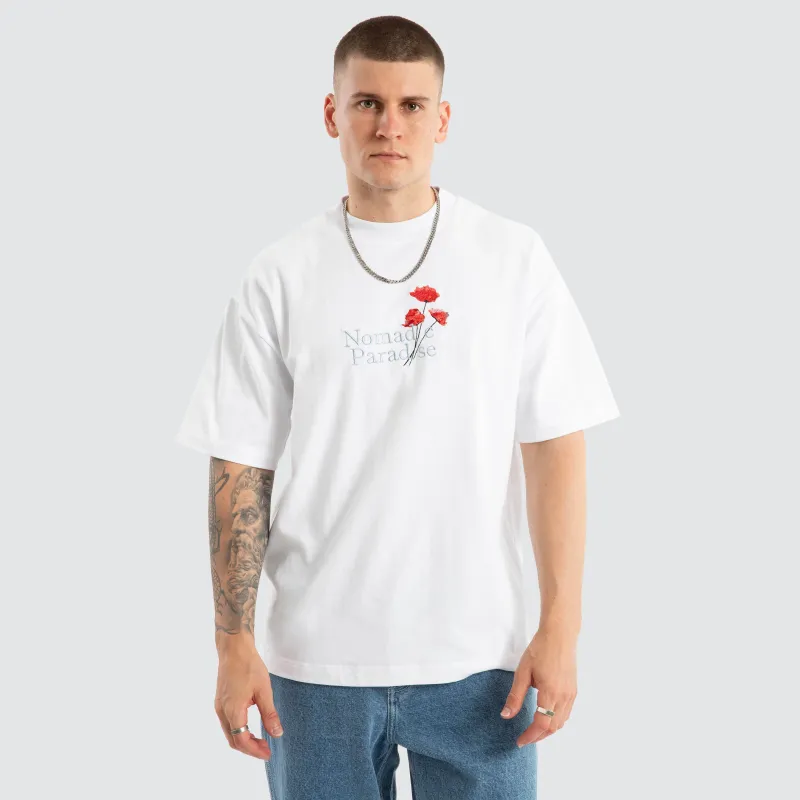 Gift Street Tee Optical White sold by Neverland