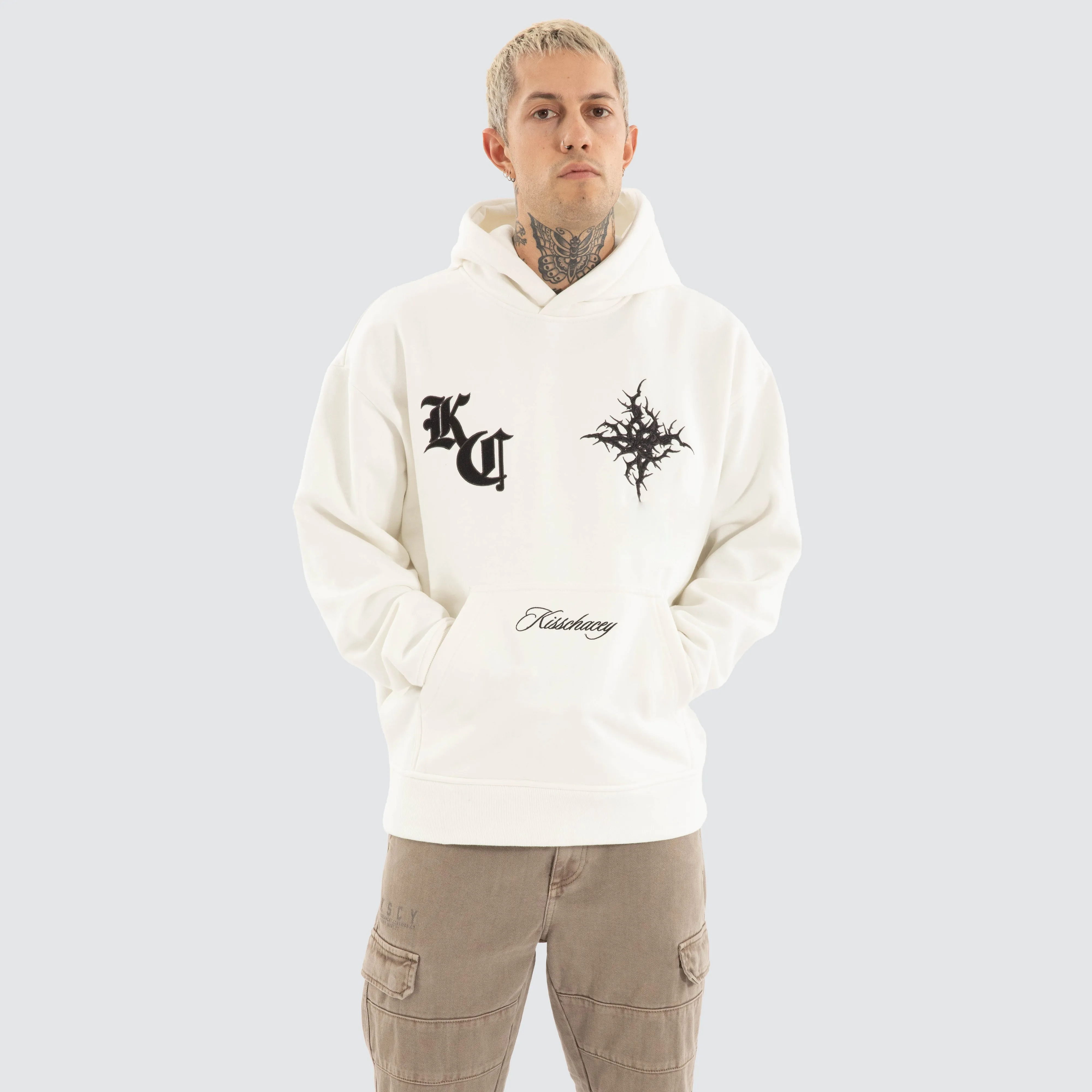 Paragons Relaxed Hoodie Natural White sold by Neverland product image thumbnail 3