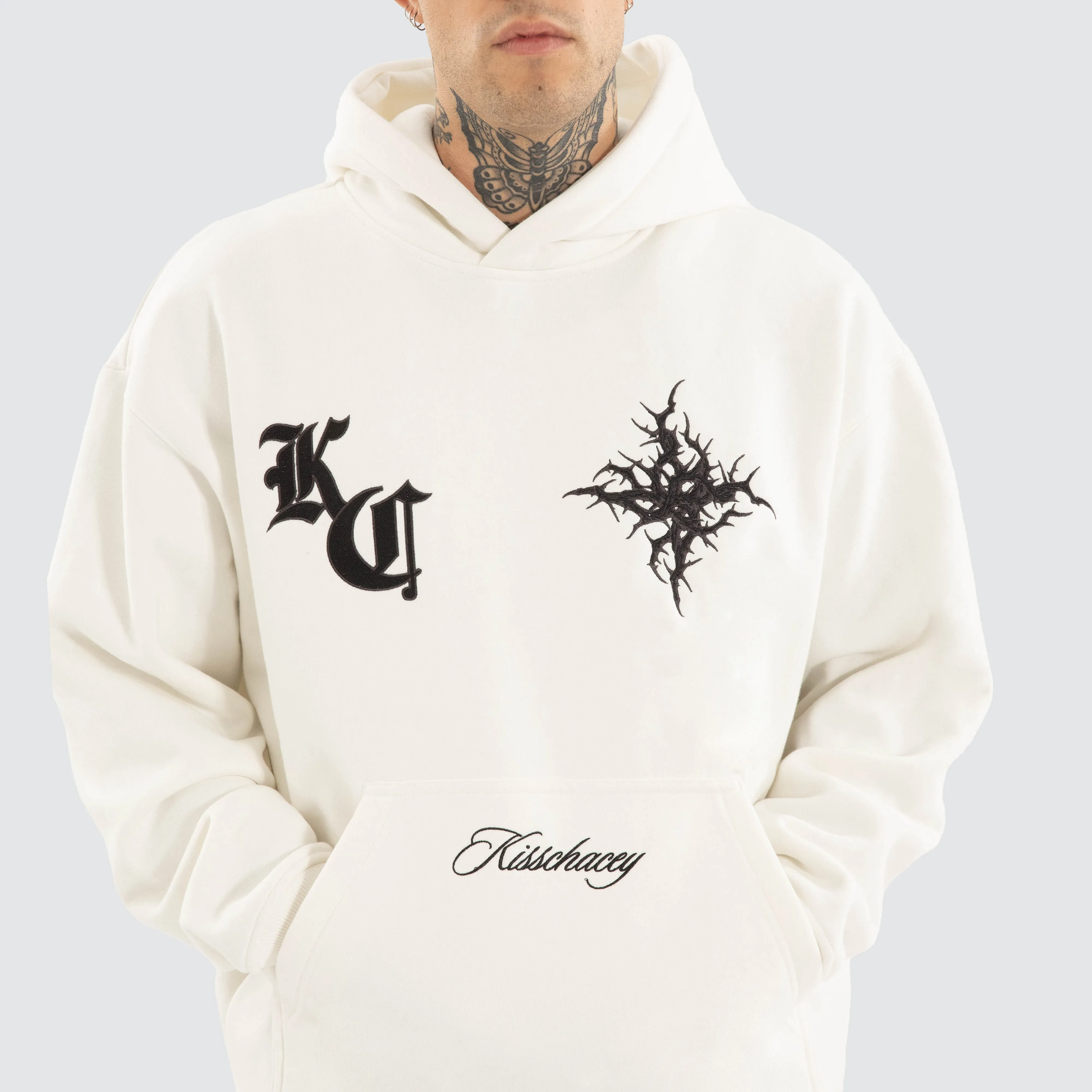 Paragons Relaxed Hoodie Natural White sold by Neverland product image thumbnail 5