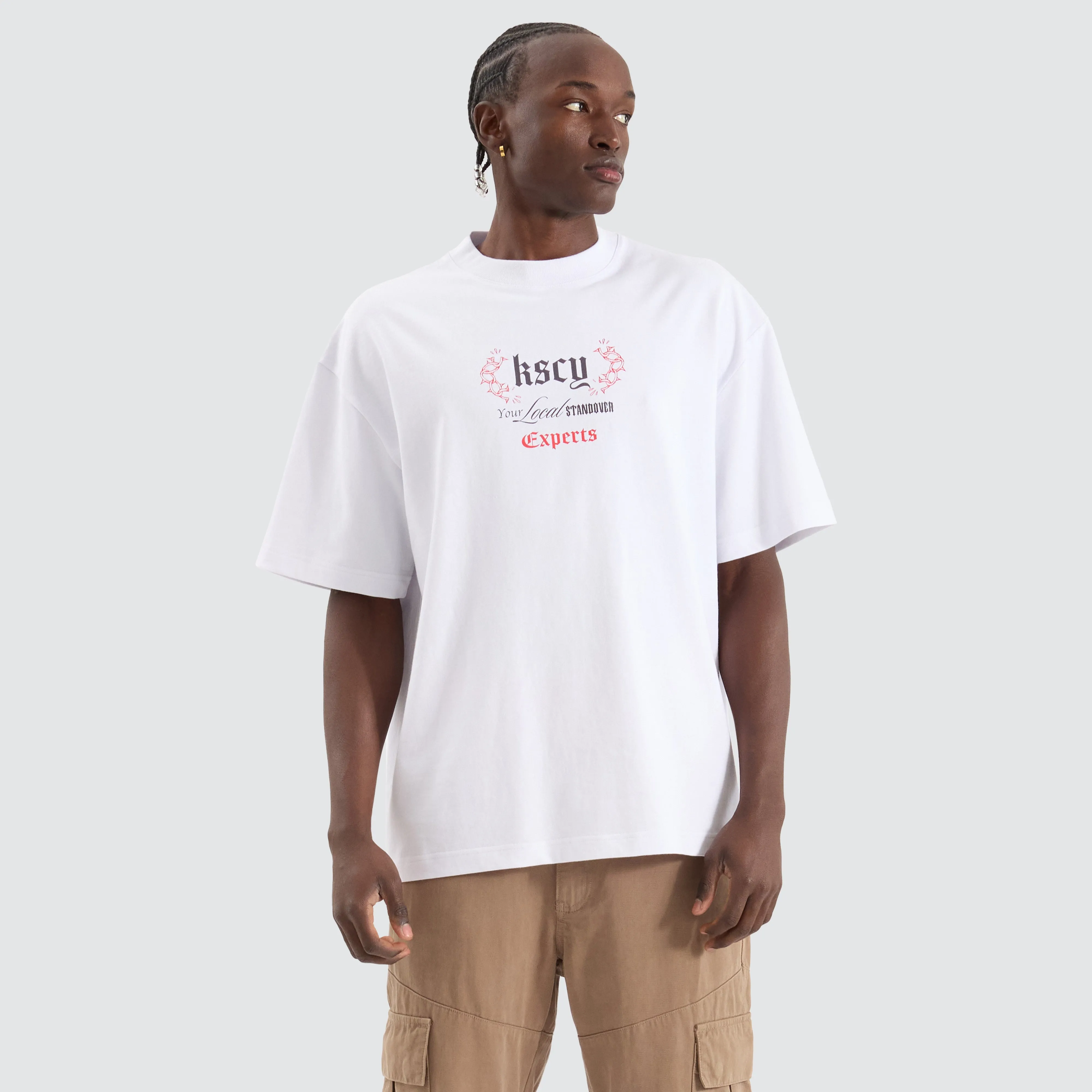 Slice Street Tee Optical white sold by Neverland product image thumbnail 5