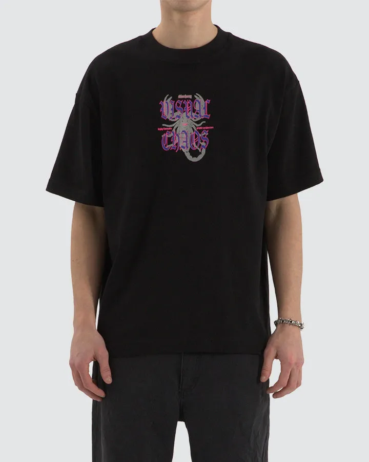 Scorpio Street Tee Jet Black sold by Neverland product image thumbnail 2
