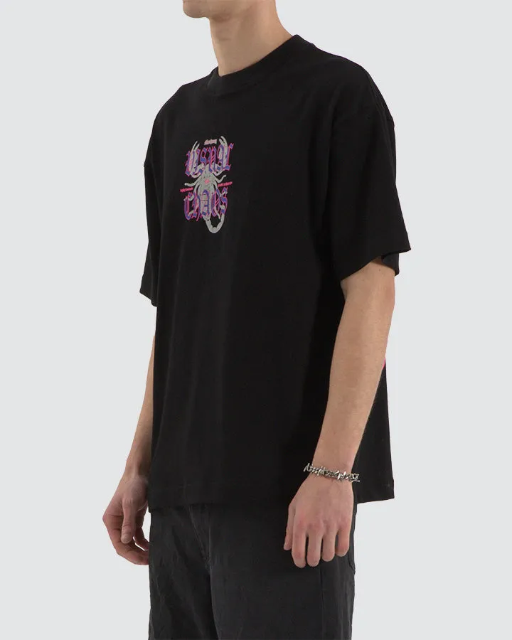 Scorpio Street Tee Jet Black sold by Neverland product image thumbnail 3