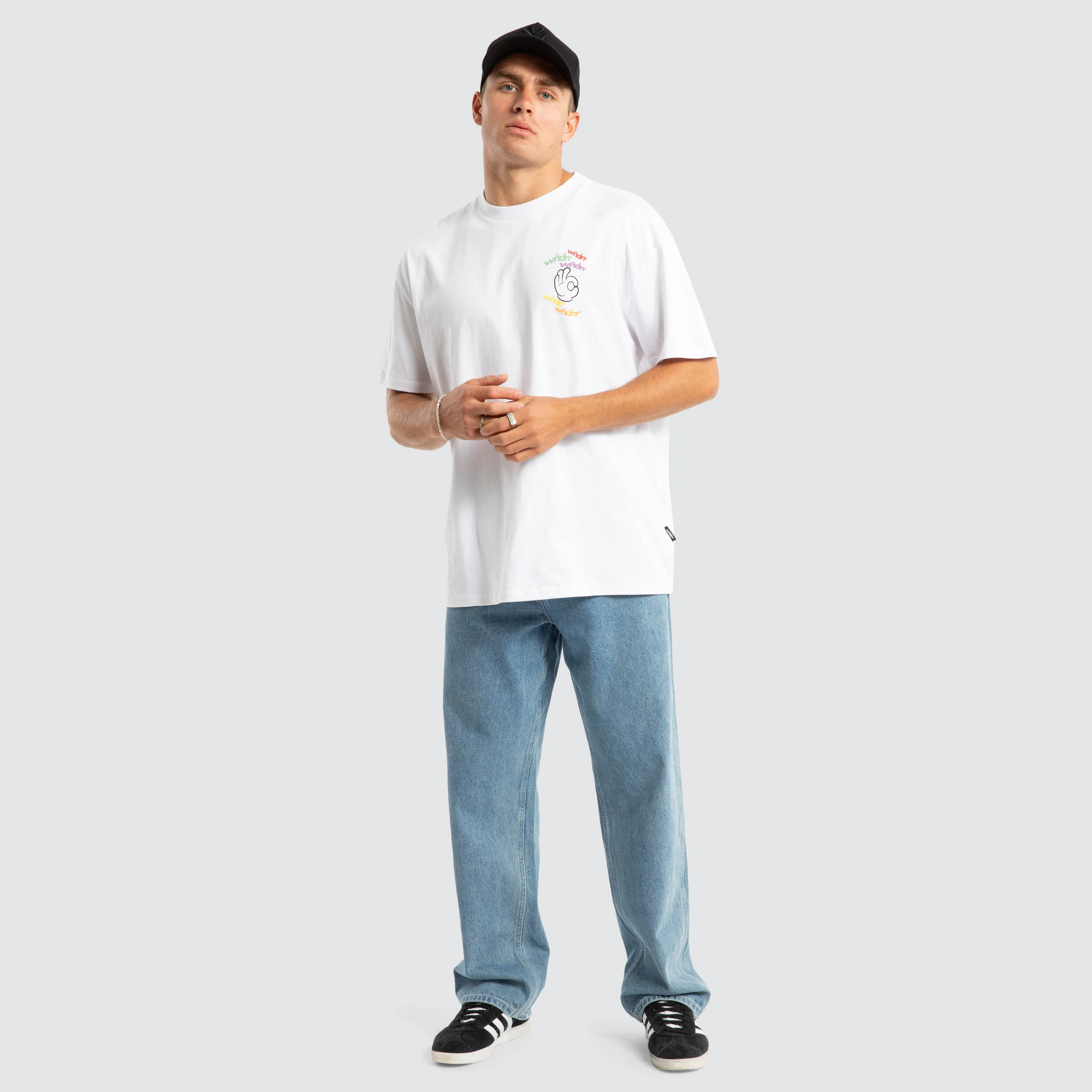 Ribbon Box Fit Tee White sold by Neverland product image thumbnail 2