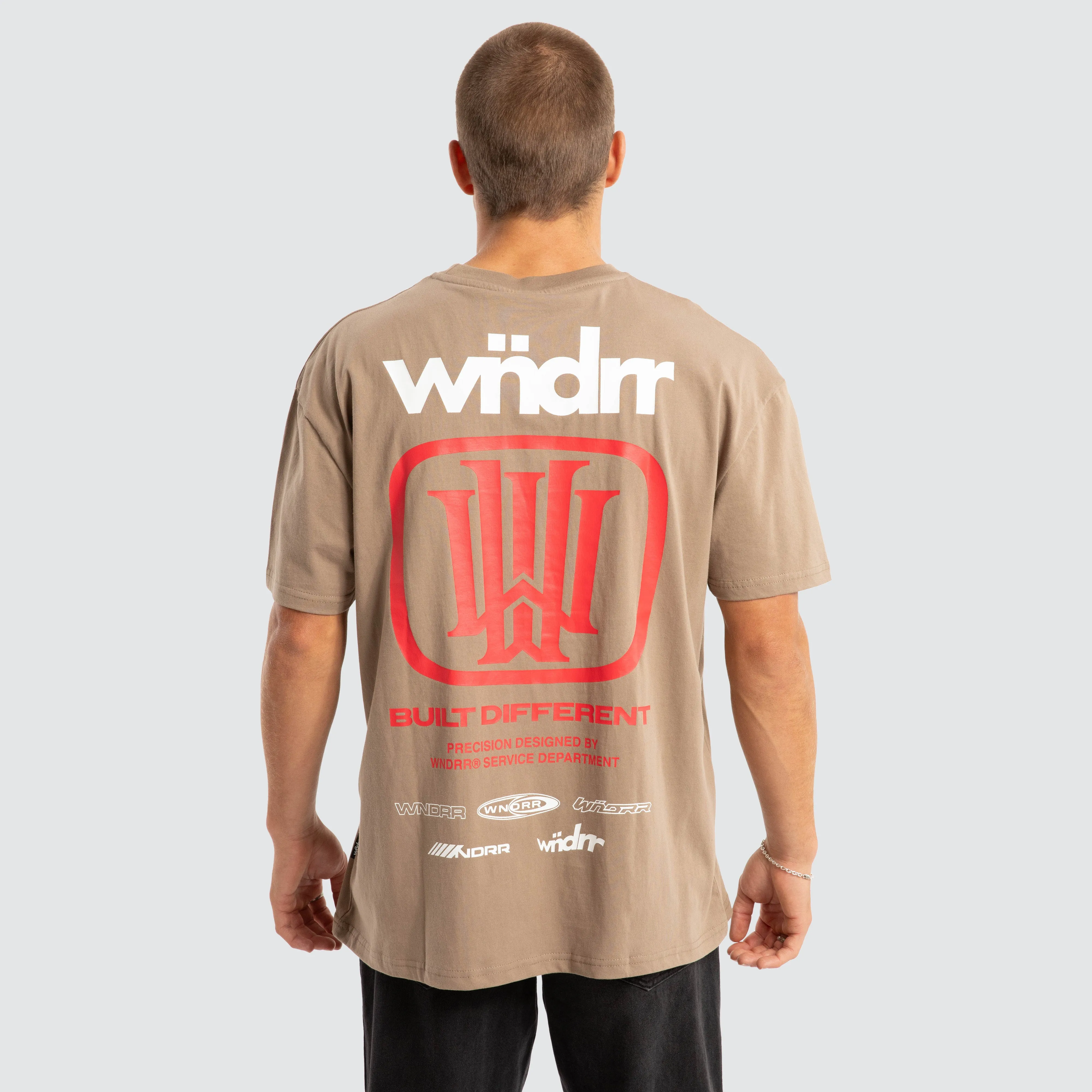 Hondo Box Fit Tee Neutral sold by Neverland